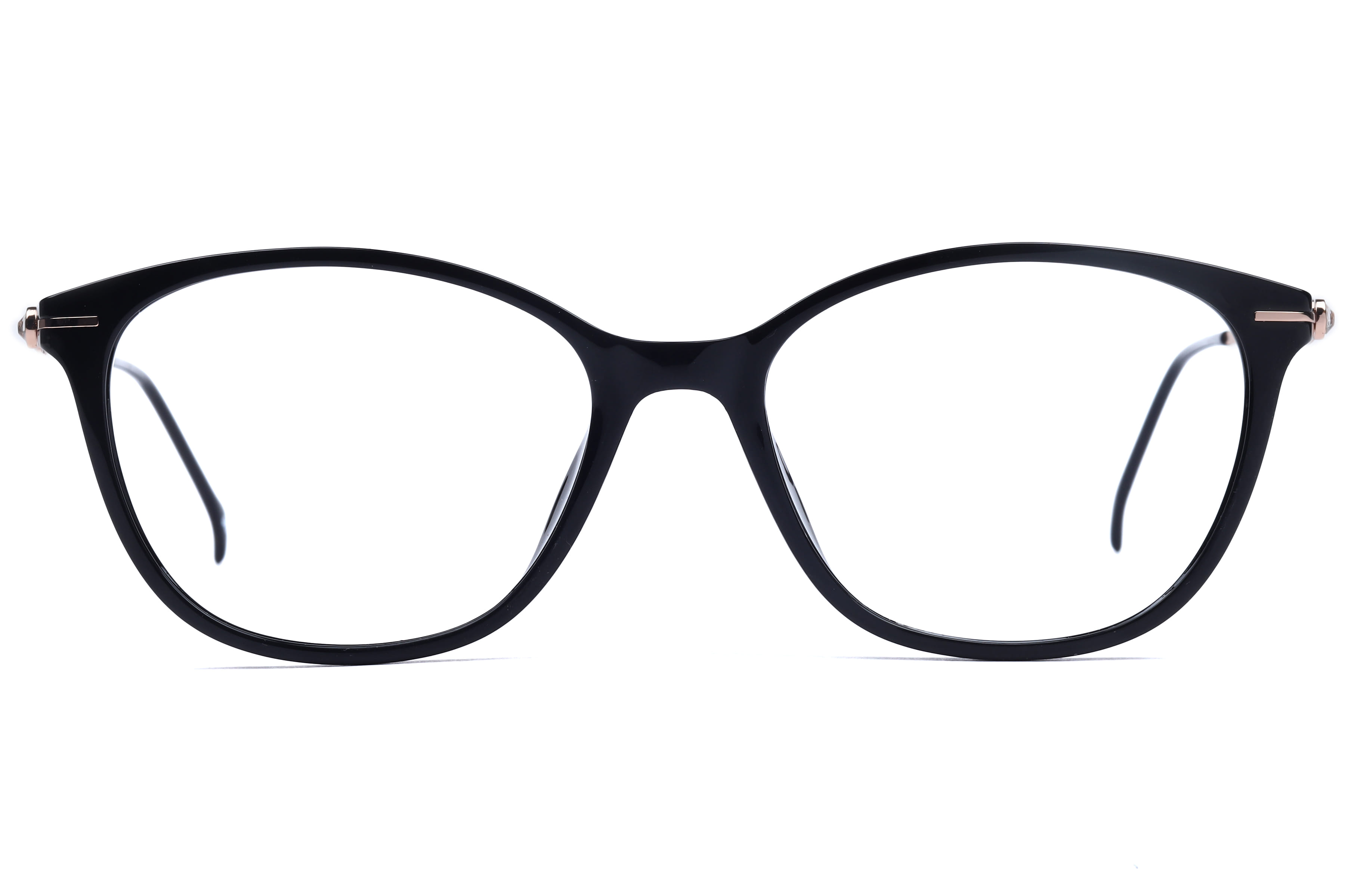 Inspira 20655-EW Frame Black Female Full Metal Frame — Black frame — view 2
