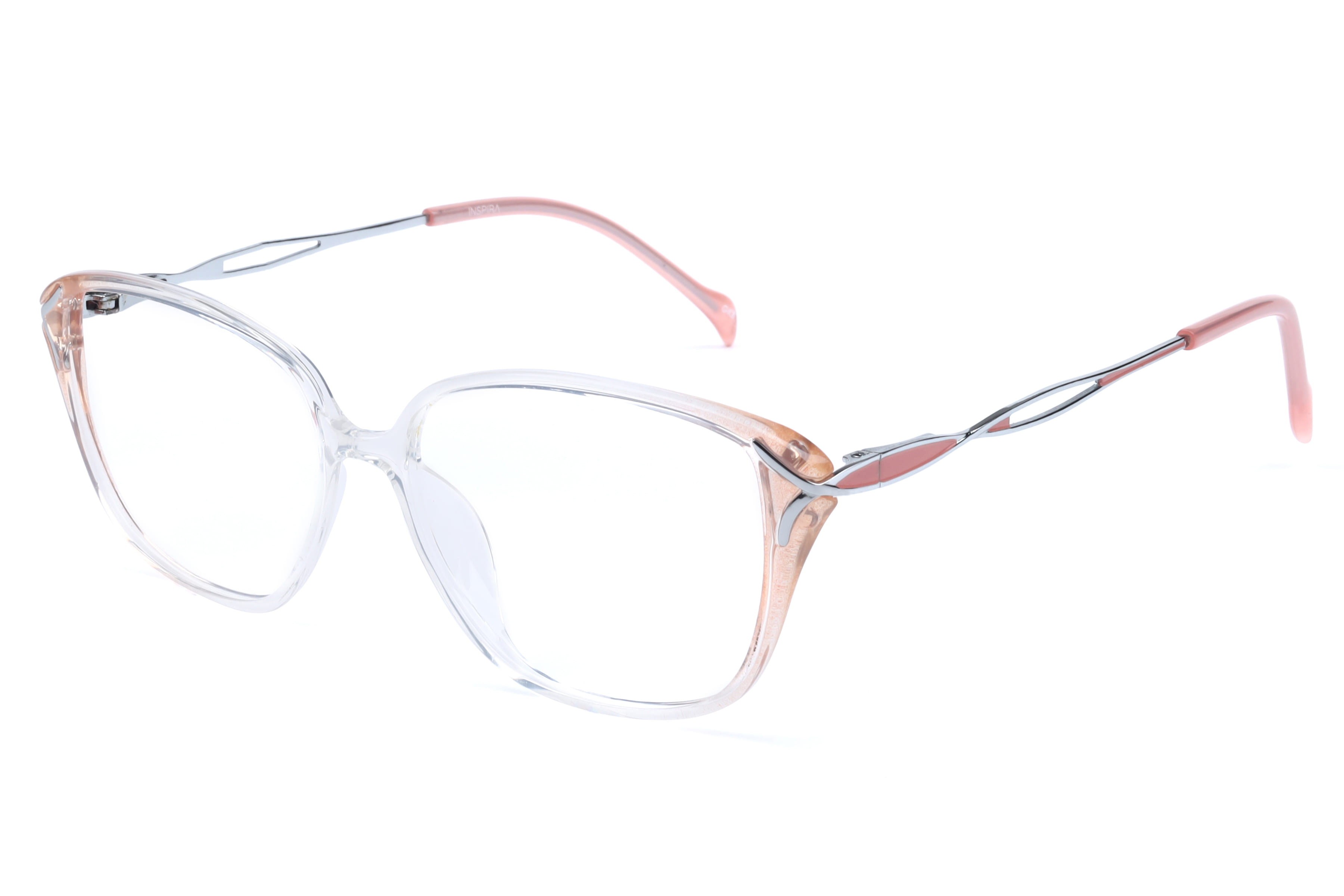 Inspira 20851-EW Frame Transparent Female Full Metal Frame — Transparent frame — view 1