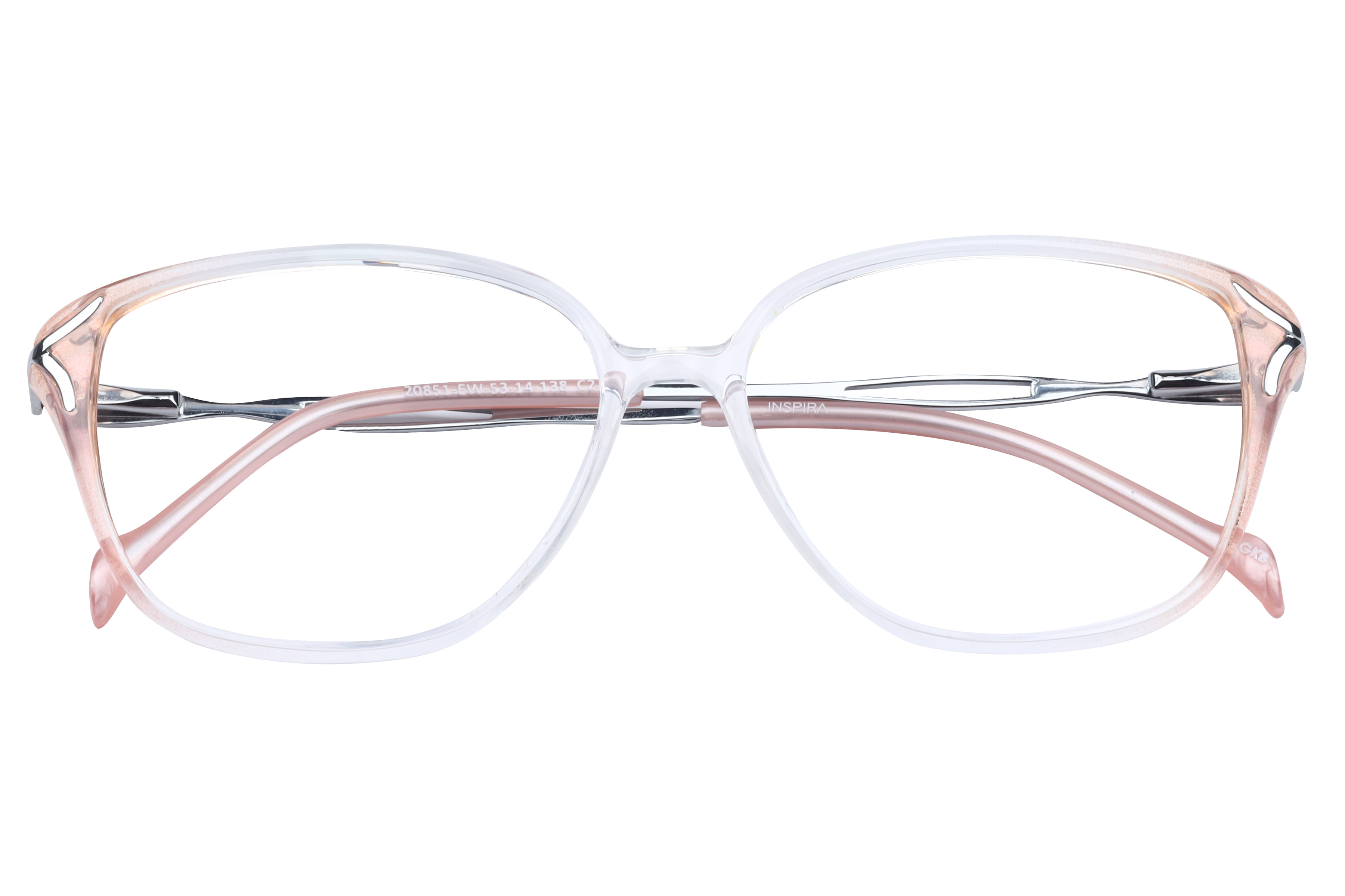 Inspira 20851-EW Frame Transparent Female Full Metal Frame — Transparent frame — view 4