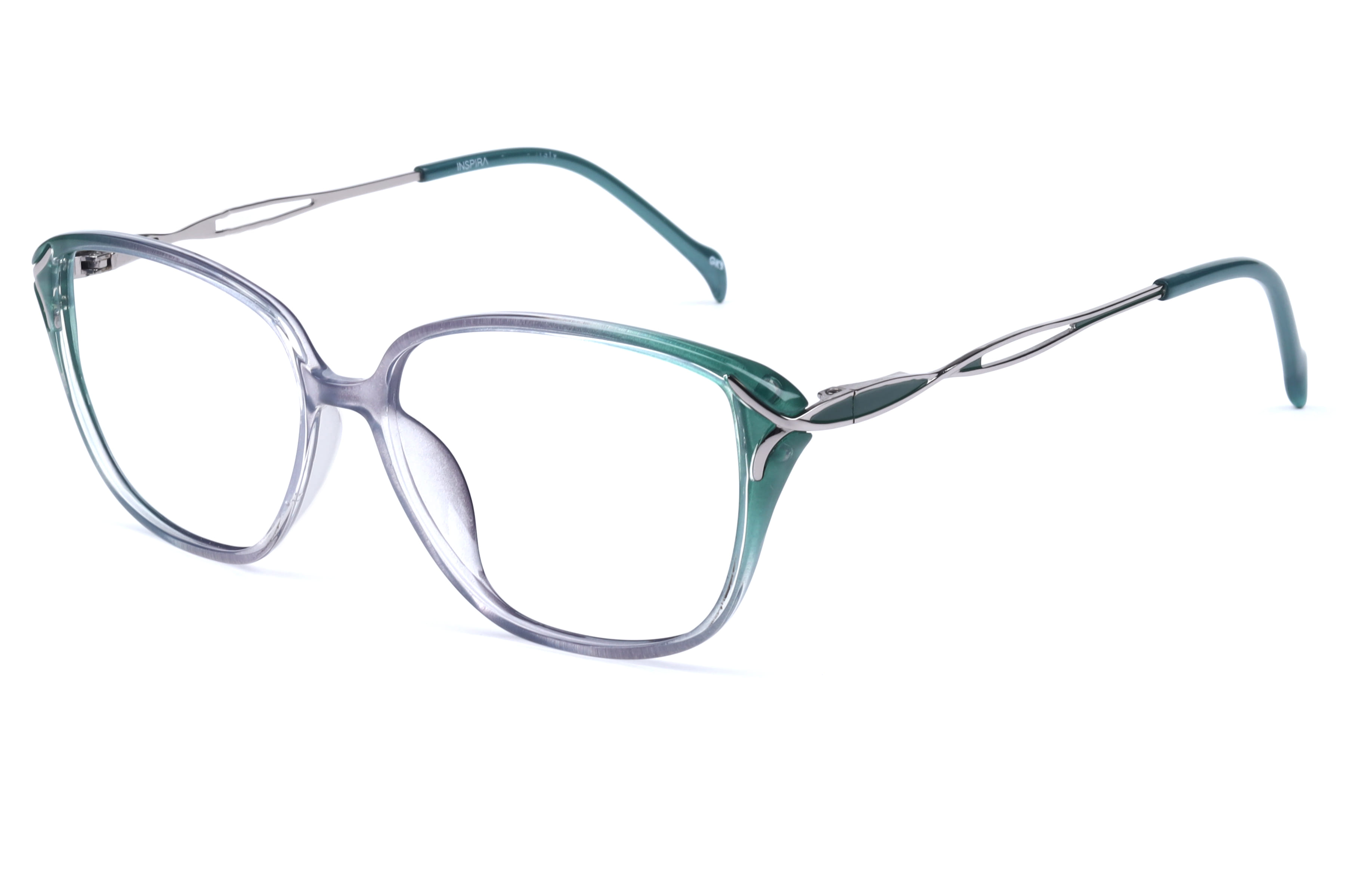 Inspira 20851-EW Frame Blue Female Full Metal Frame — Blue frame — view 1