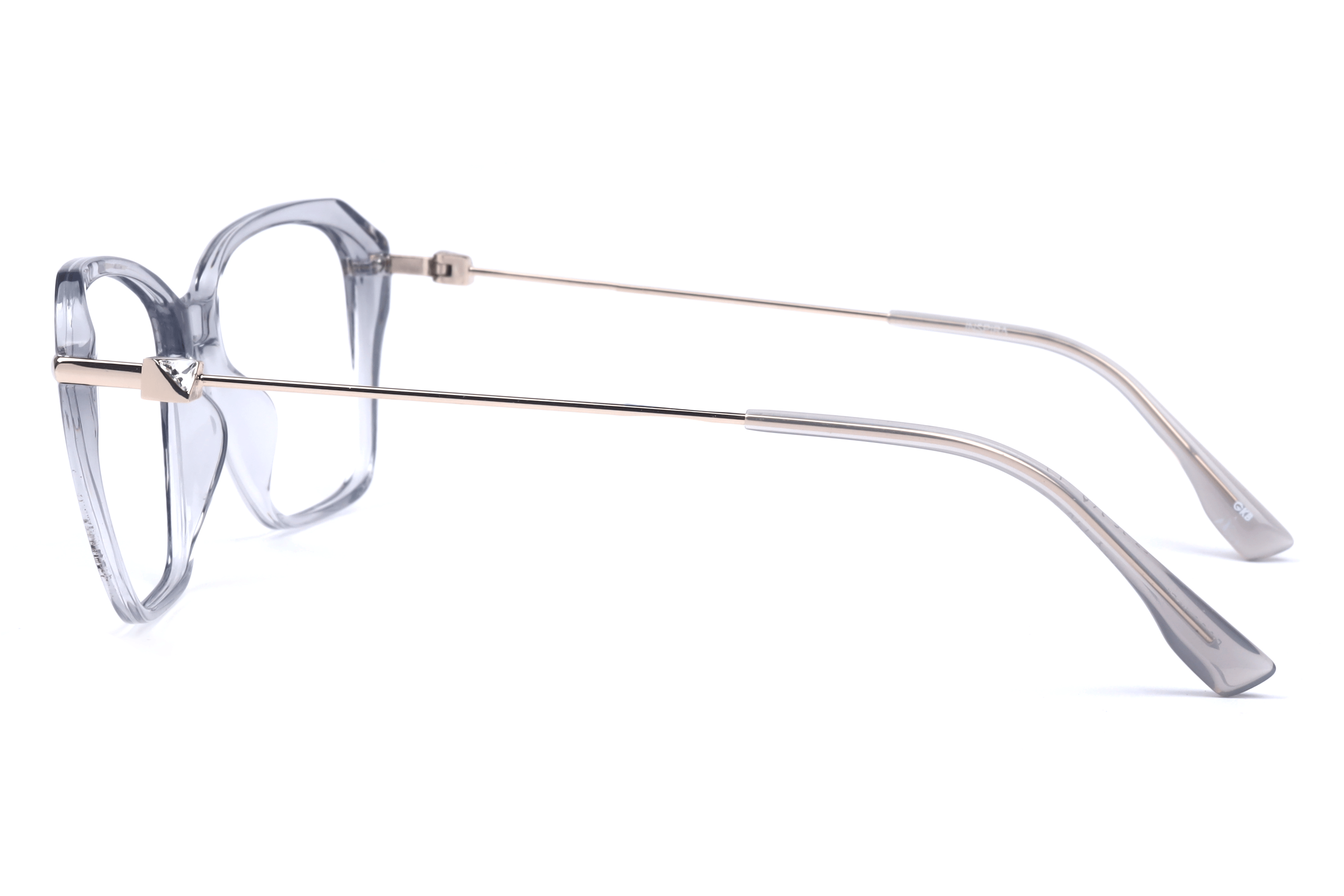 INSPIRA 50504-FW C1 Frame — Transparent Grey frame — view 3
