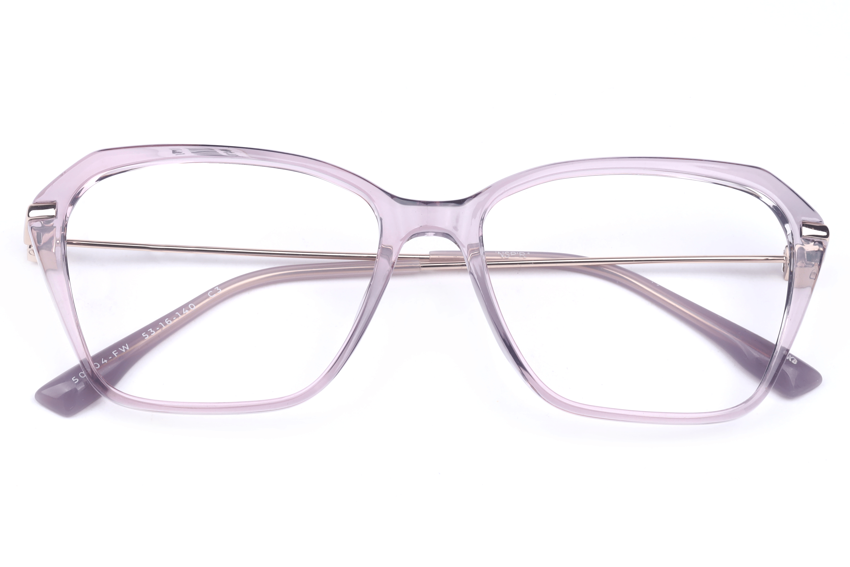 INSPIRA 50504-FW C3 Frame — Transparent Violet frame — view 4