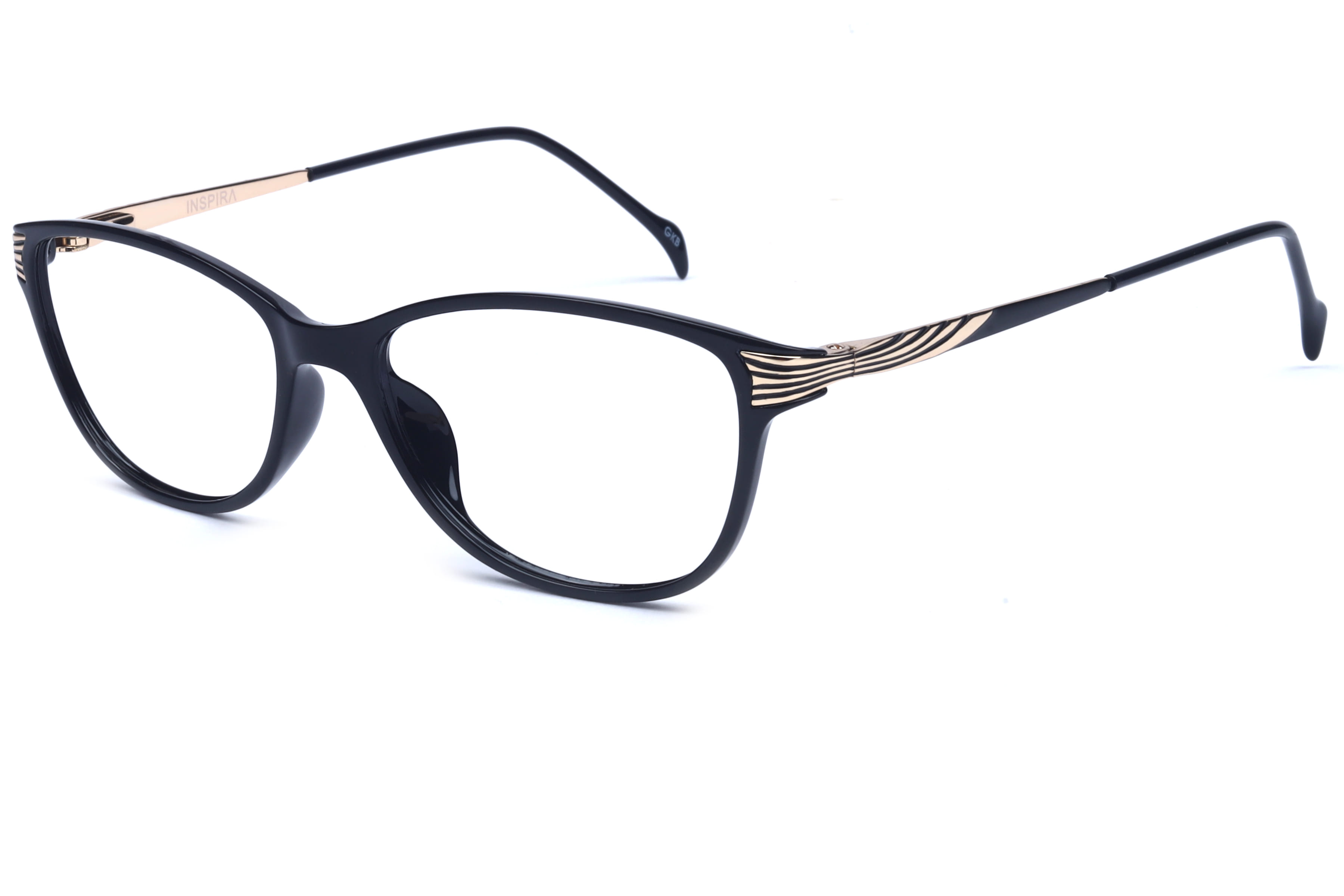 Inspira IP2047 Frame Black Female Full Metal Frame — Black frame — view 1