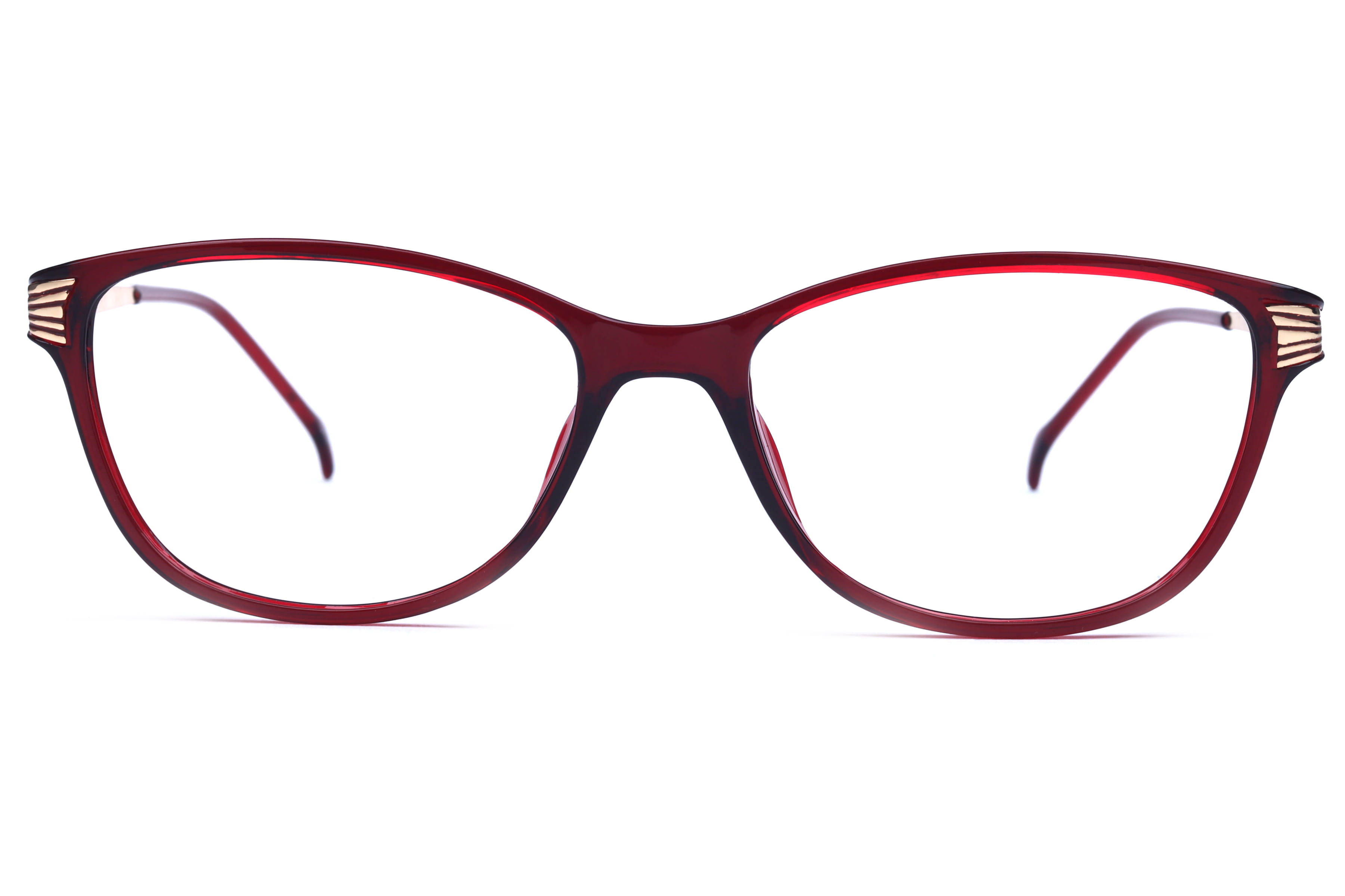 Inspira IP2047 Frame Red Female Full Metal Frame — Red frame — view 2