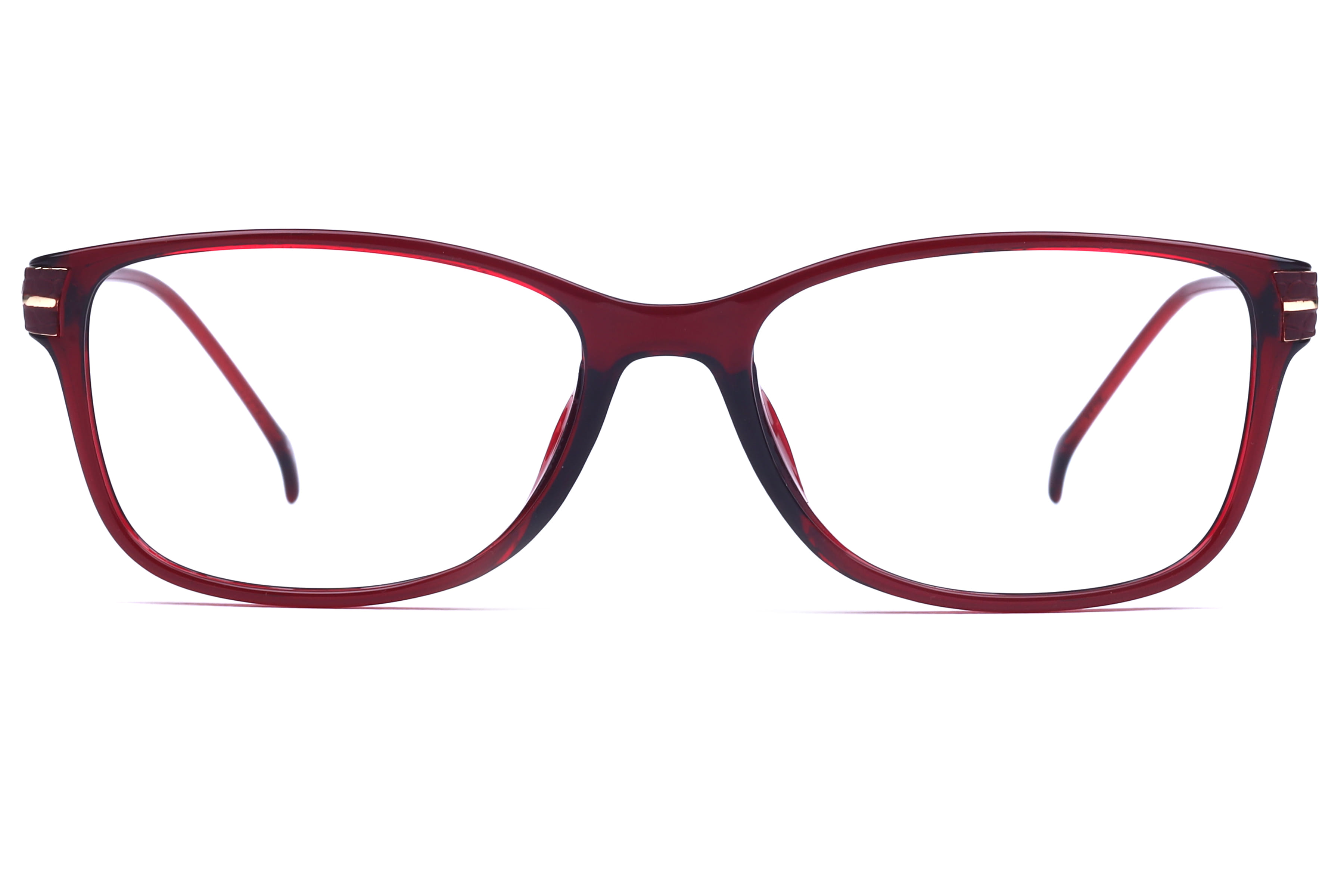 Inspira IP2204 Frame Red Female Full Metal Frame — Red frame — view 2