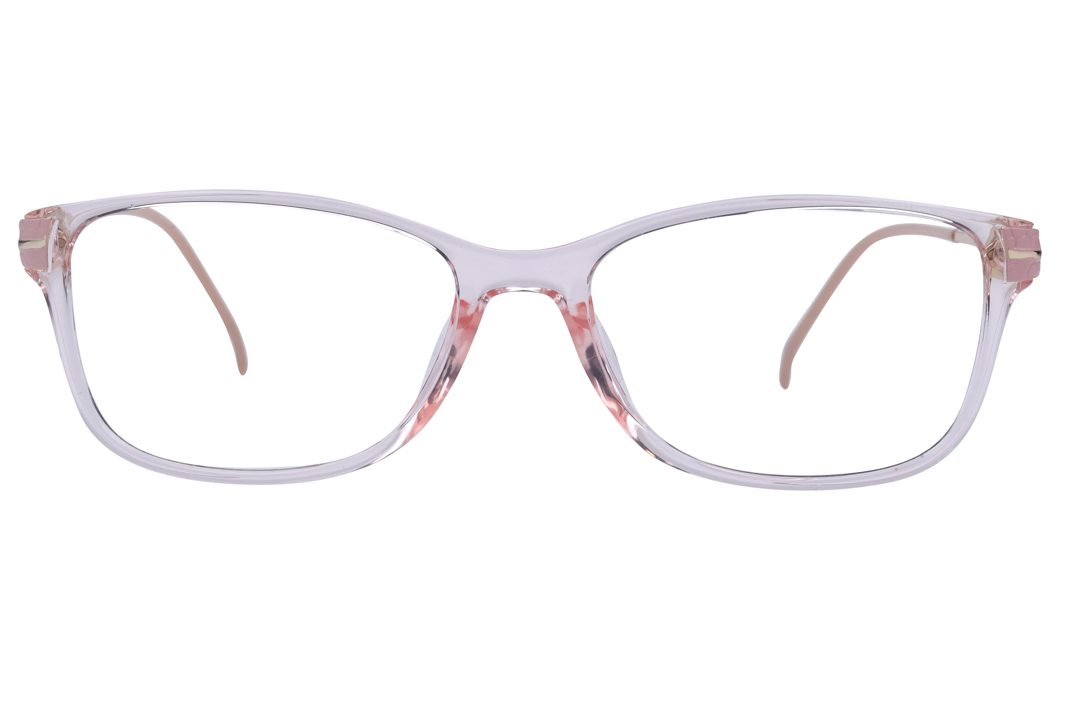 Inspira IP2204 Frame Transparent Pink Female Full Metal — Transparent Pink frame