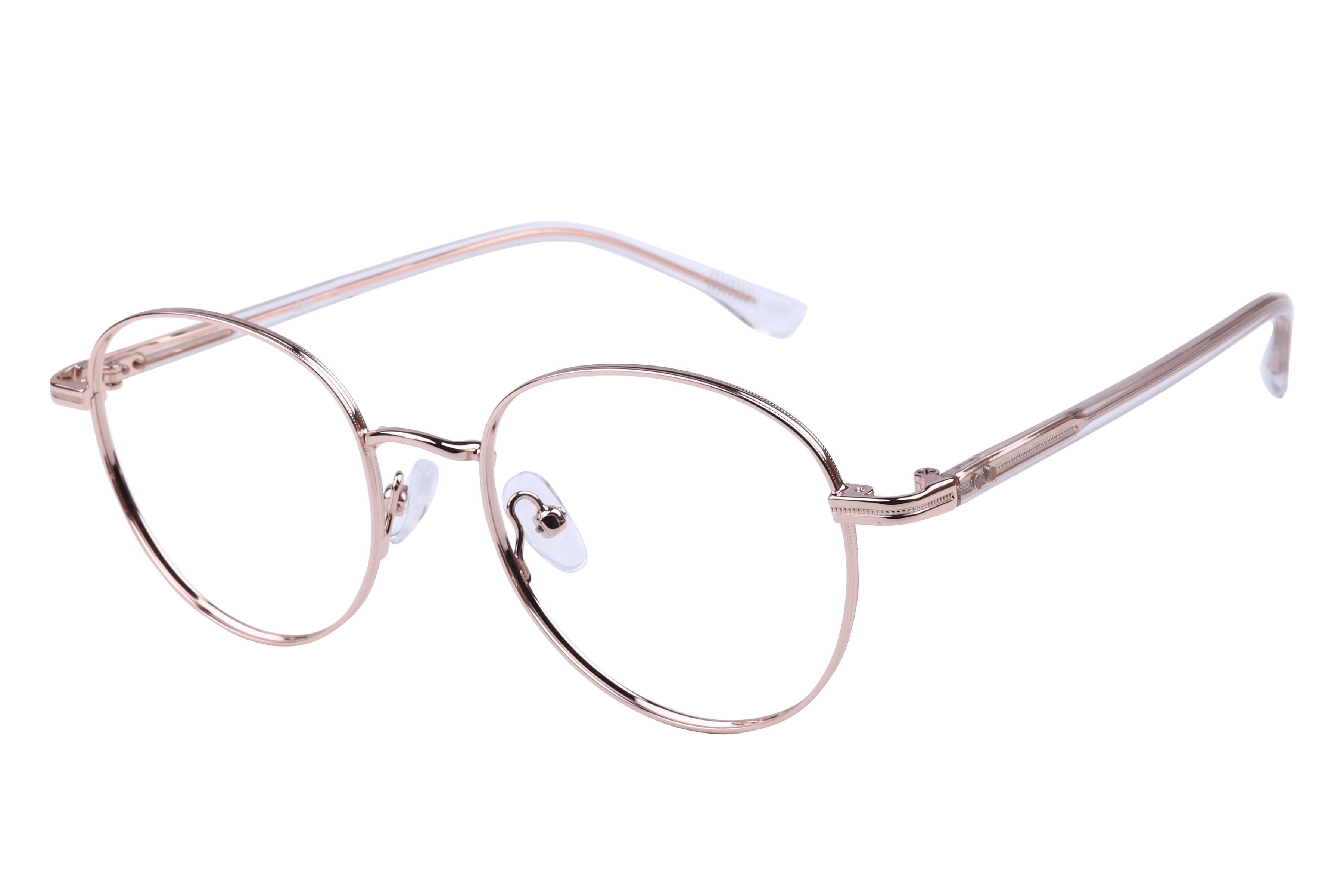 Inspira 50373-FW Frame Gold Unisex Full Shell — Gold frame