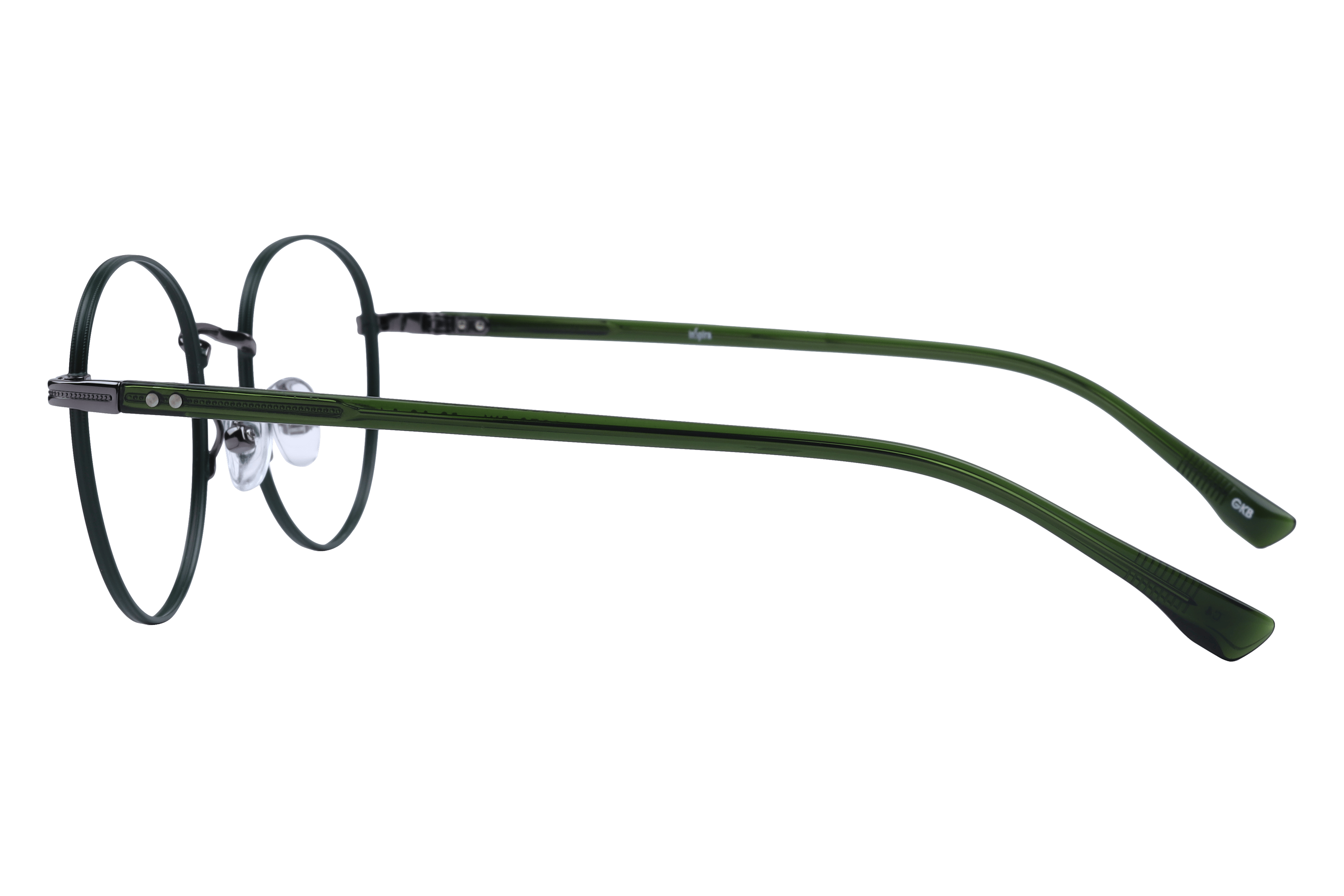 Inspira 50373-FW Frame Green Unisex Full Shell Frame — Green frame — view 3