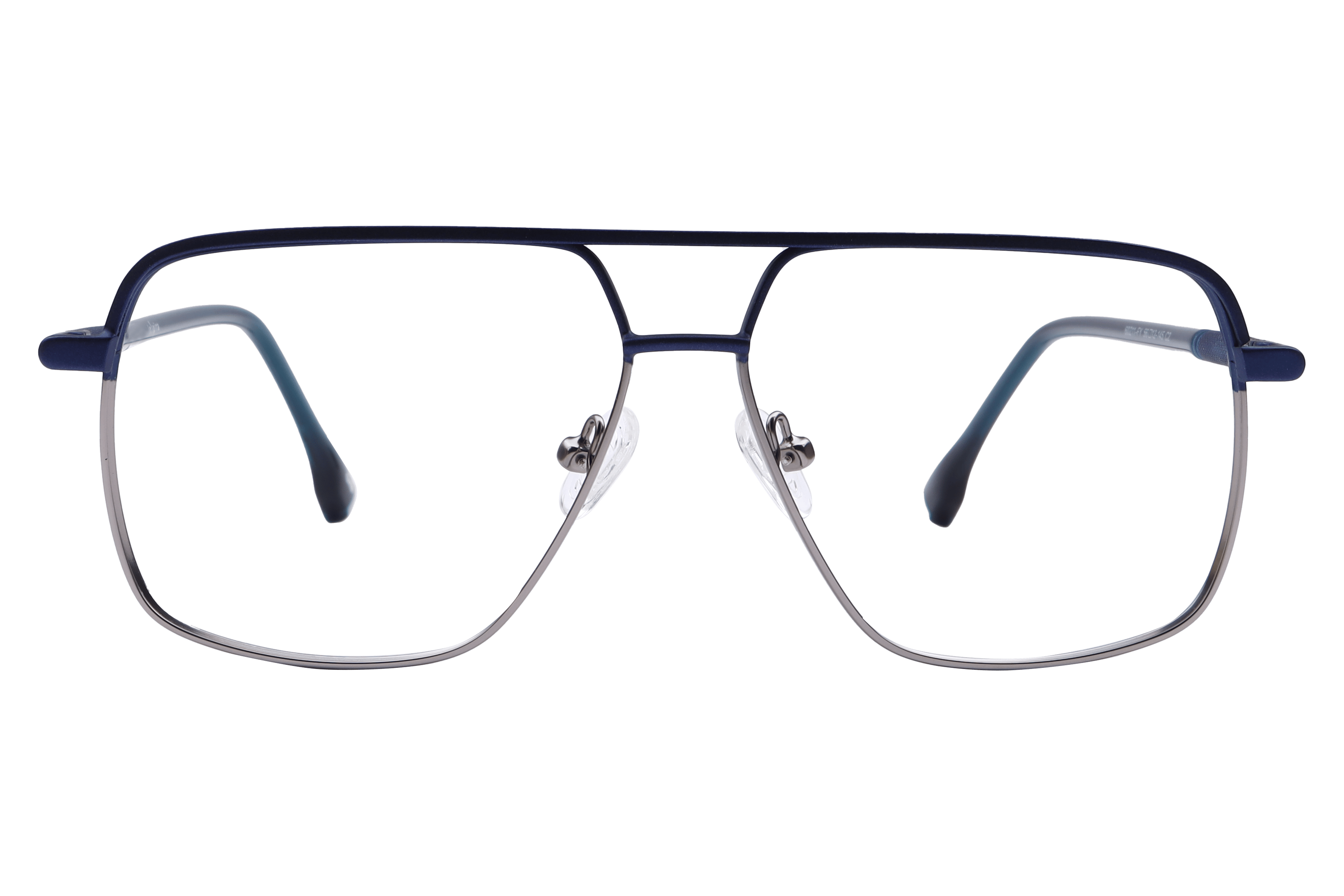 Inspira 60211-FY Frame Blue Male Full Metal Frame — Blue frame — view 2