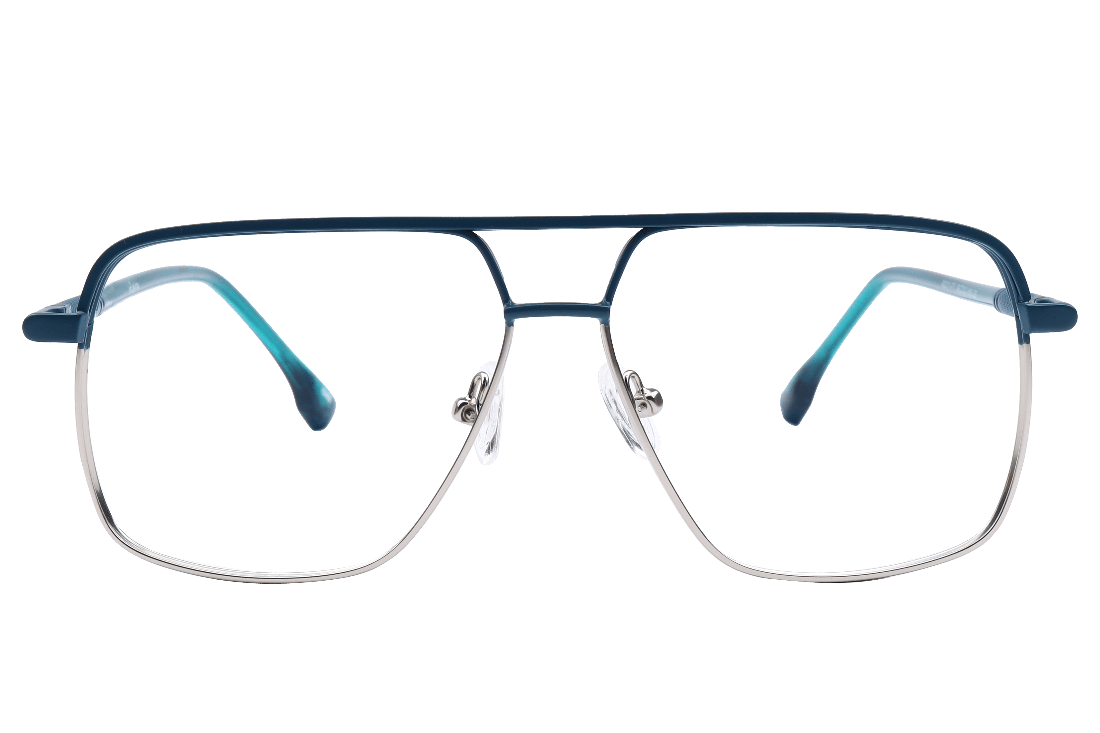 Inspira 60211-FY Frame Blue Male Full Metal Frame — Blue frame — view 2