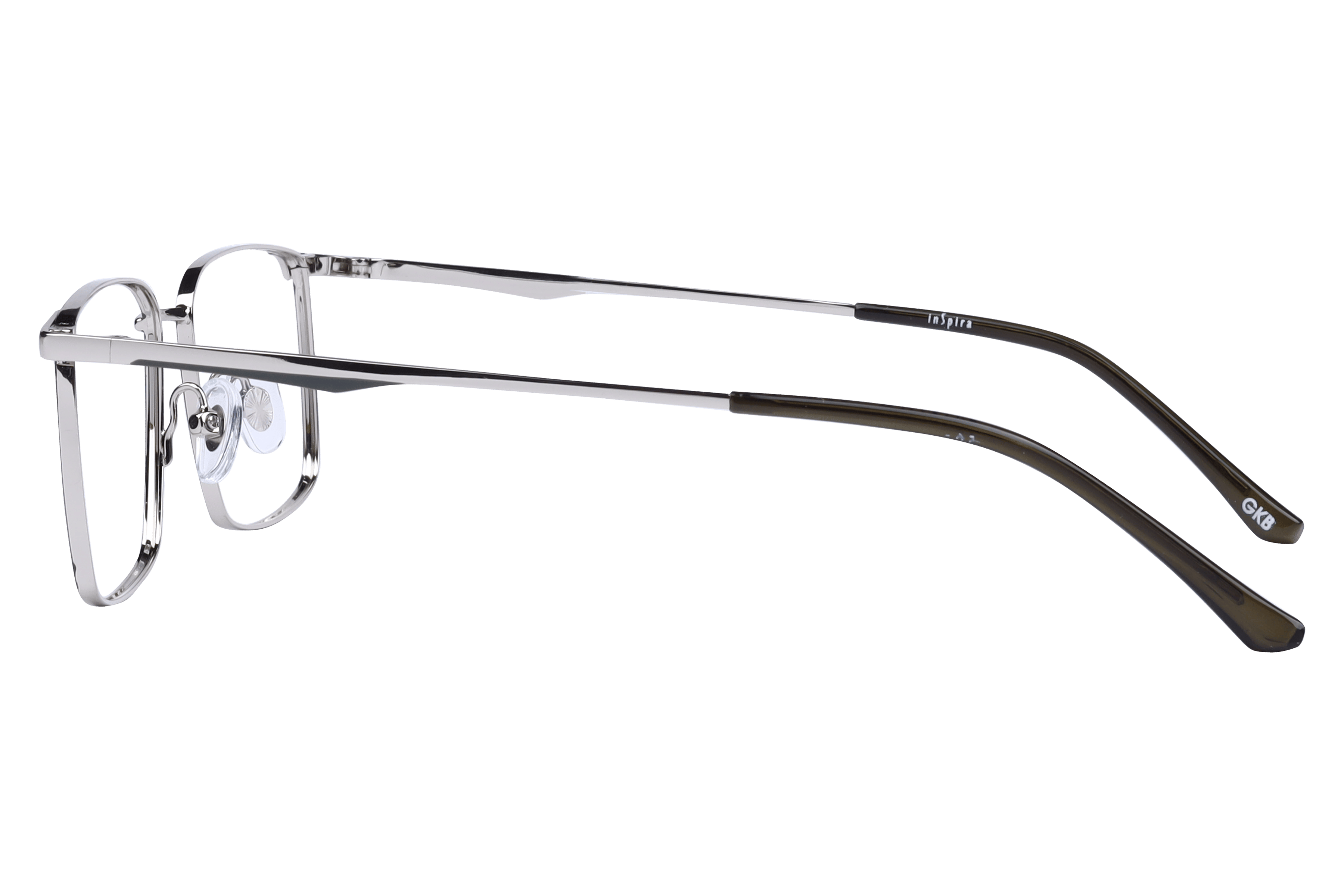 Inspira 50291-FW Frame Grey Male Full Metal Frame — view 3