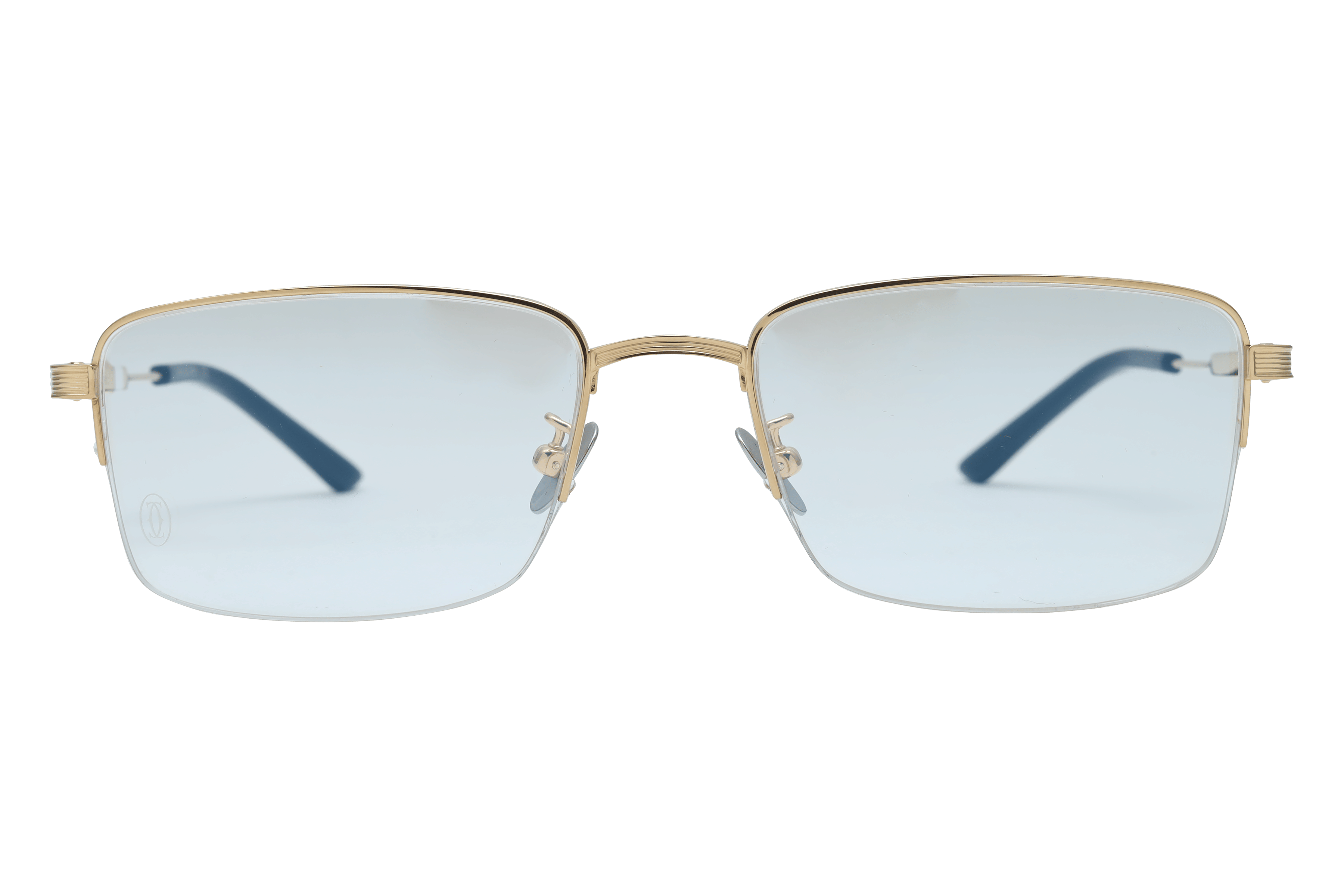 Cartier CT0348O Frame Gold Male Supra Metal — Gold frame