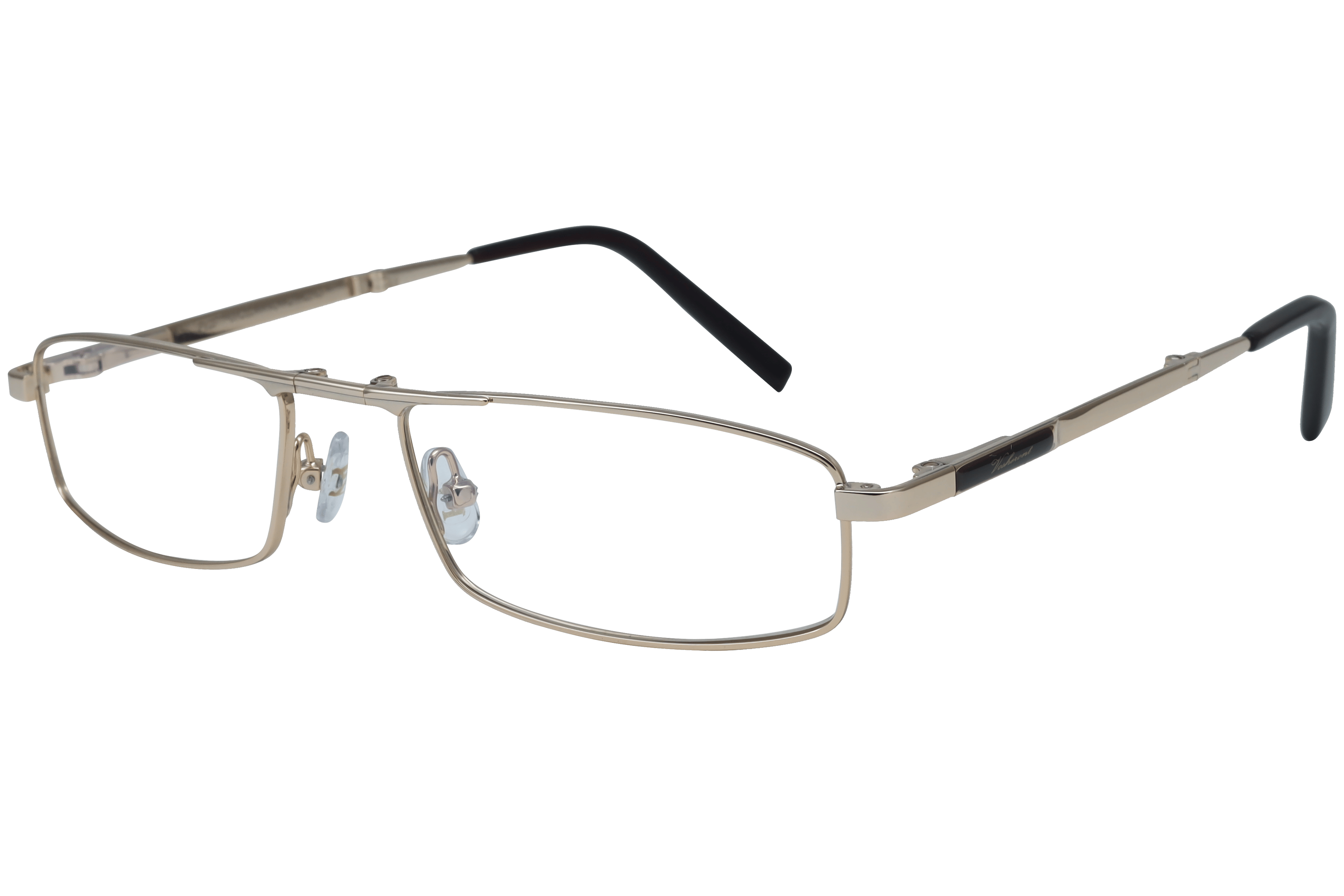 PAUL VOSHERONT PV257 Frame Gold Male Full Metal Frame — view 1
