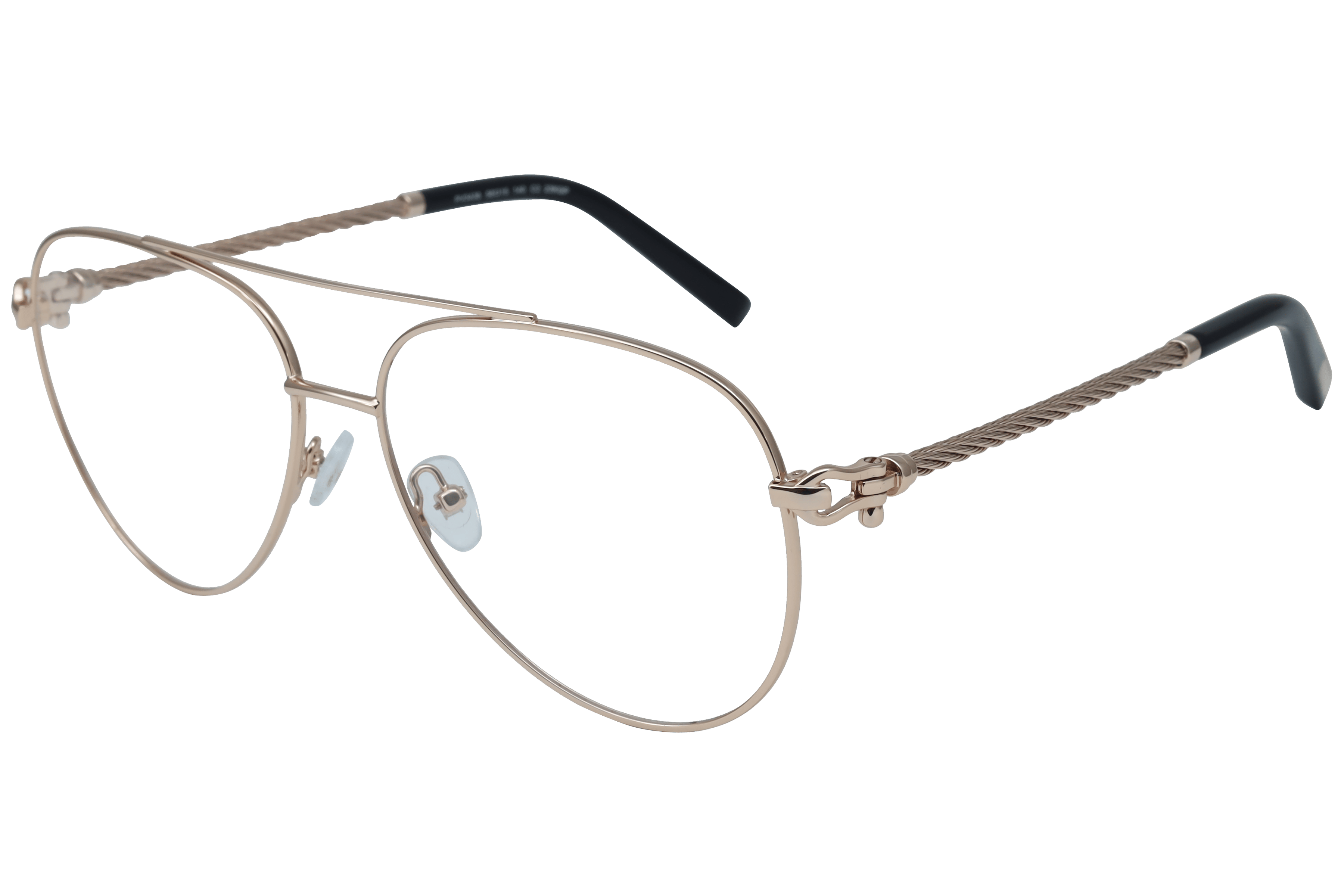 PAUL VOSHERONT PV3438 Frame Gold Male Full Metal Frame — view 1