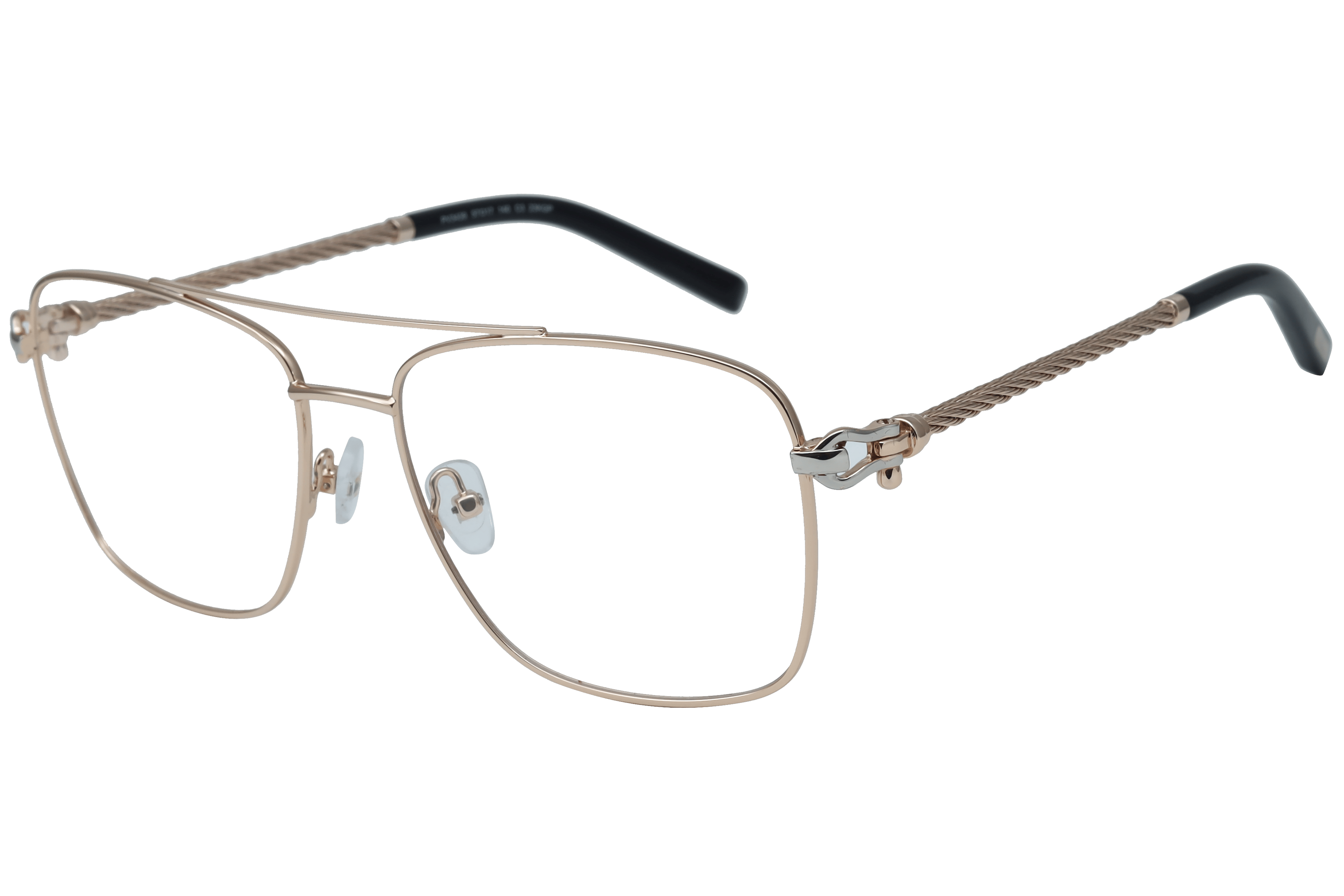 PAUL VOSHERONT PV3439 Frame Gold Male Full Metal Frame — view 1