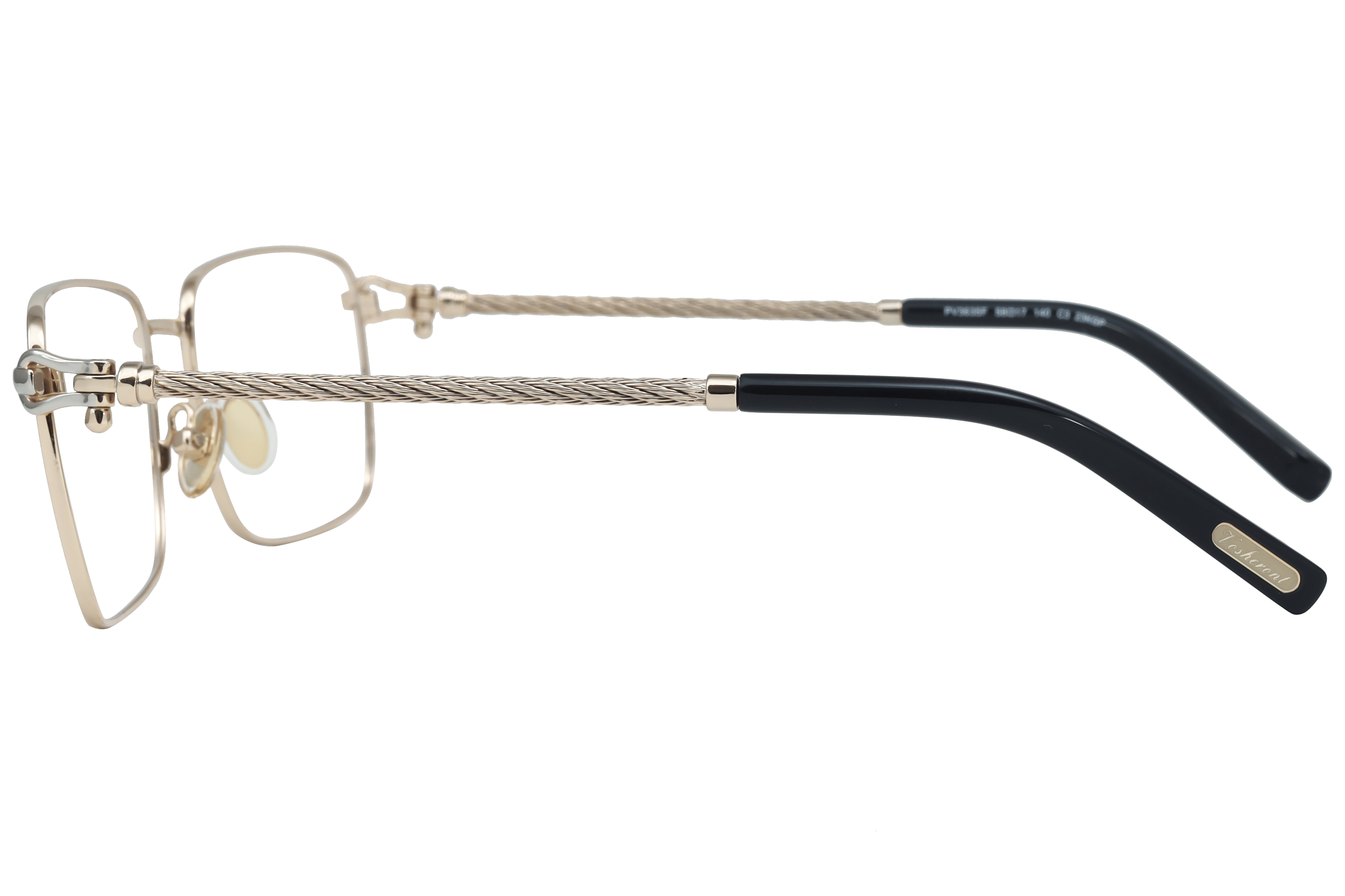 PAUL VOSHERONT PV3635F Frame Gold Male Full Metal Frame — view 3