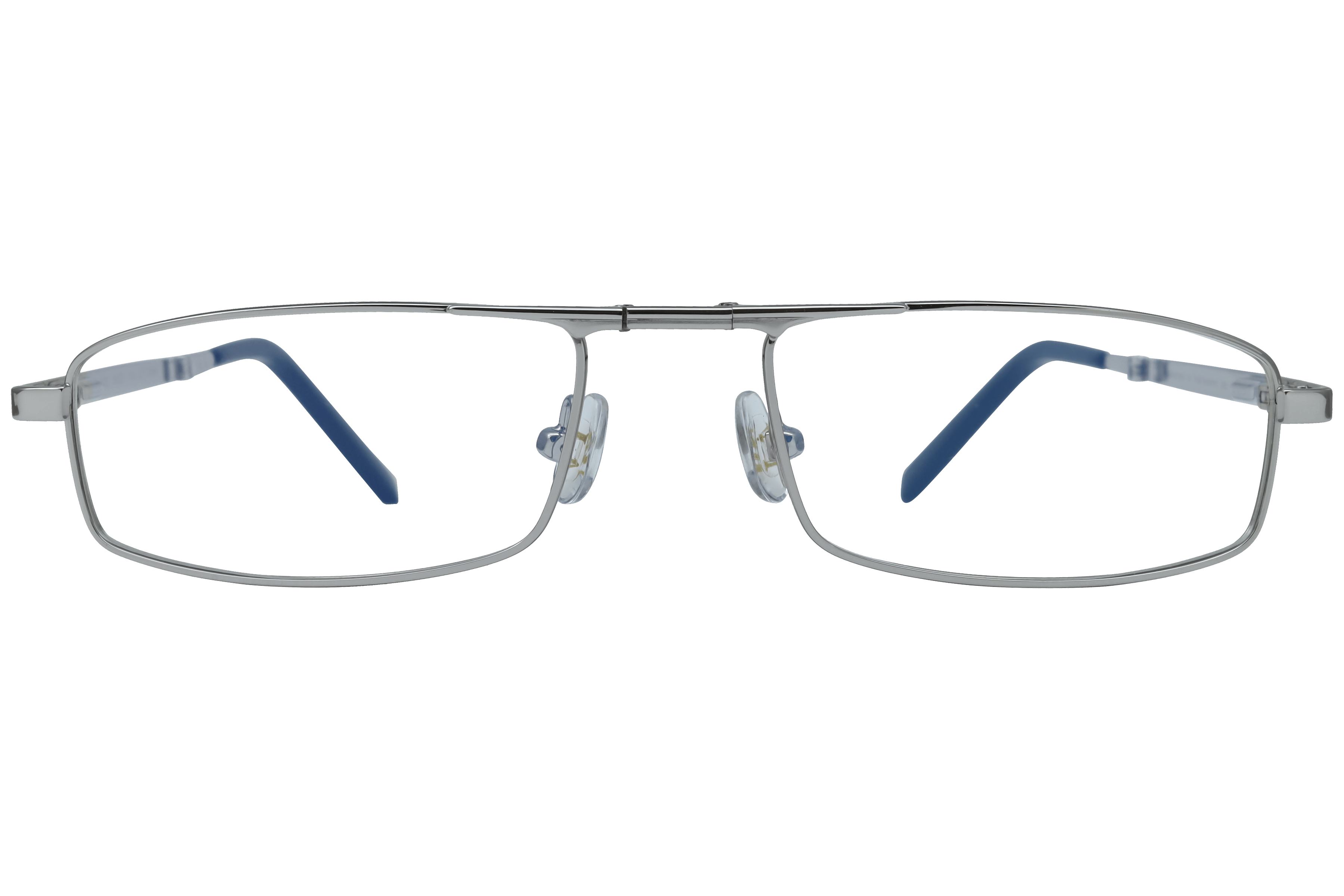 PAUL VOSHERONT PV257 Frame Silver Male Full Metal Frame — view 2