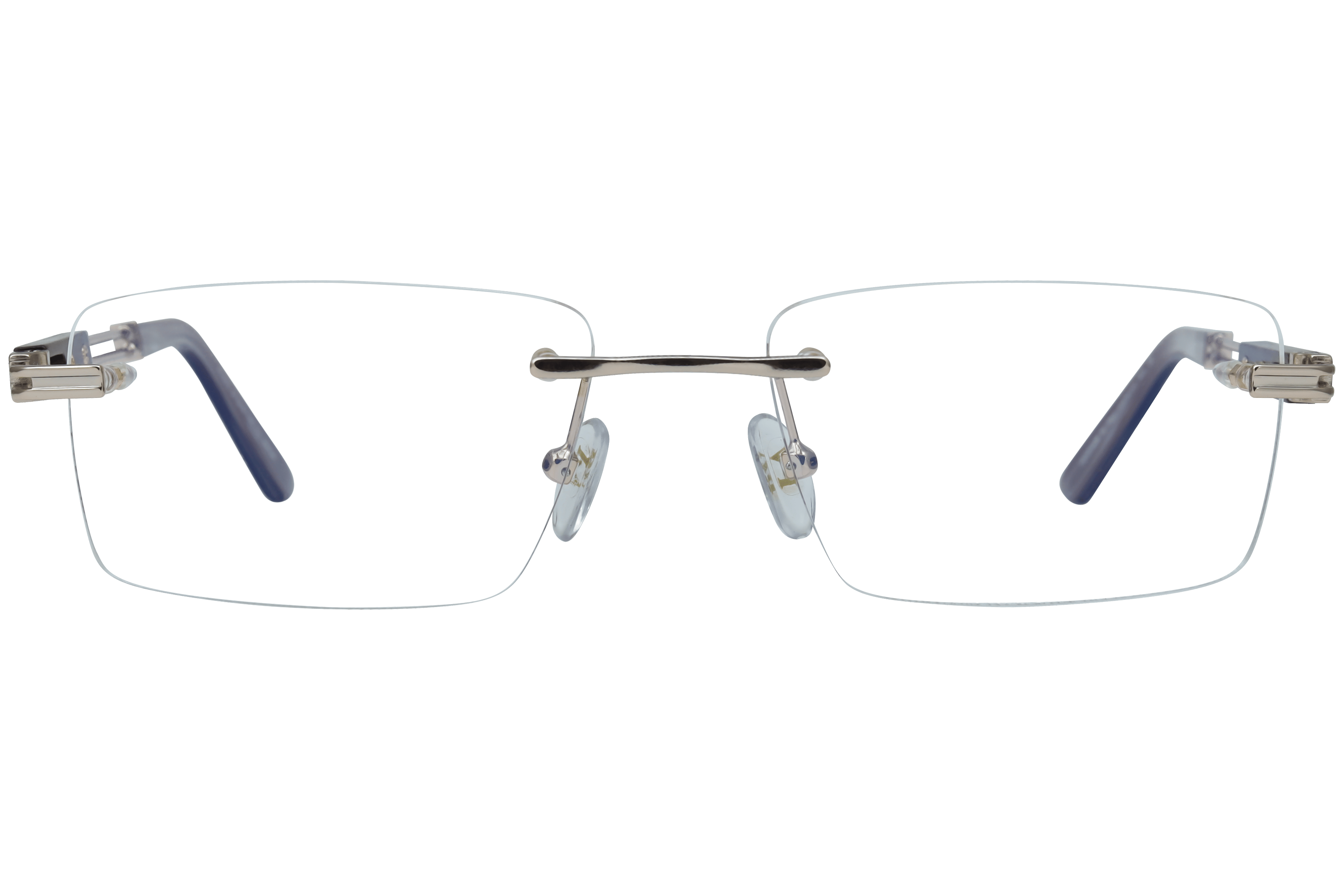 PAUL VOSHERONT PV370 Frame Gold Male RimLess Metal with Wood