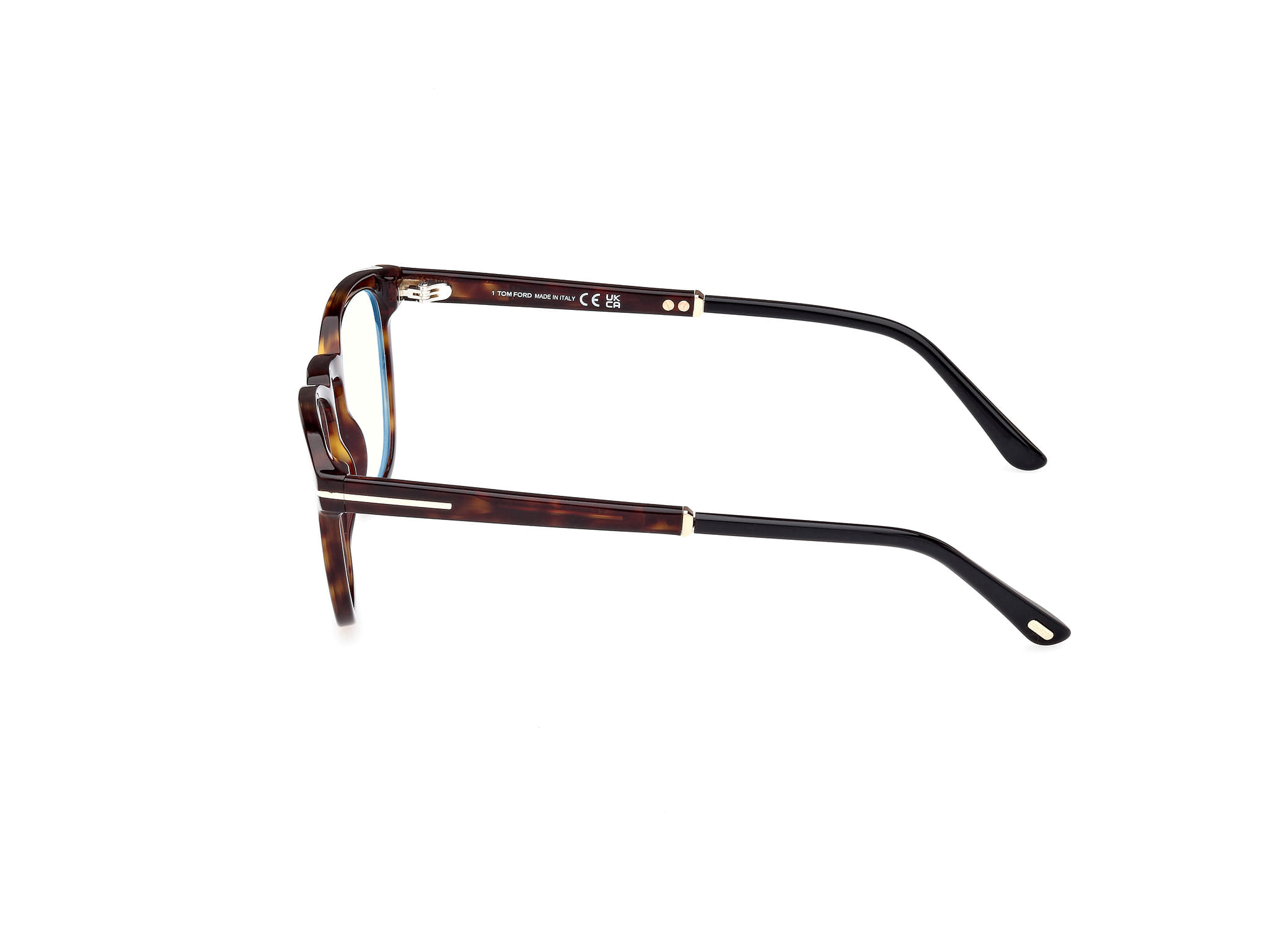 Tomford FT5890 Frame Havana Male Full Shell Frame — Havana frame — view 2