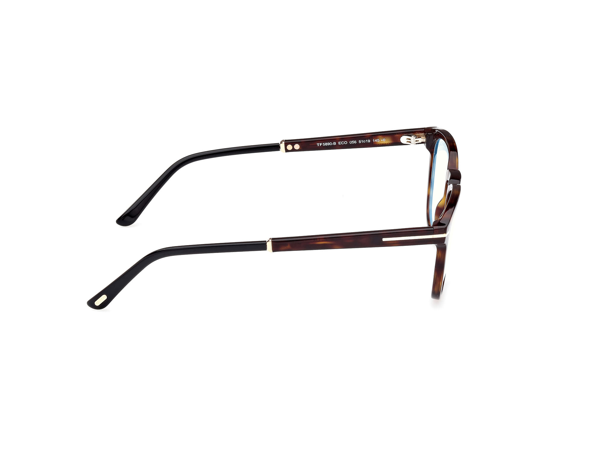 Tomford FT5890 Frame Havana Male Full Shell Frame — Havana frame — view 6