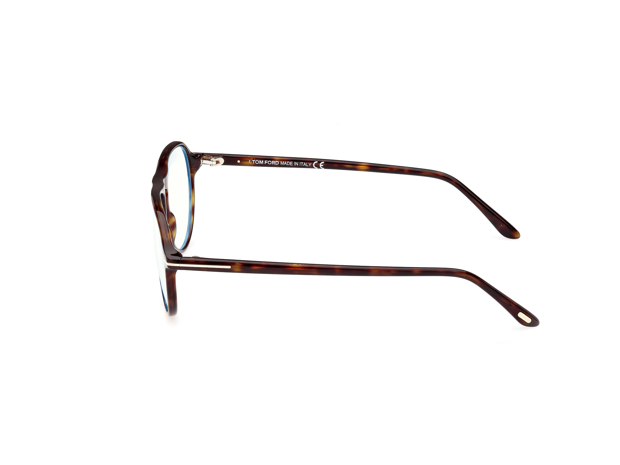Tomford FT5869-B Frame Havana Female Full Shell Frame — Havana frame — view 2