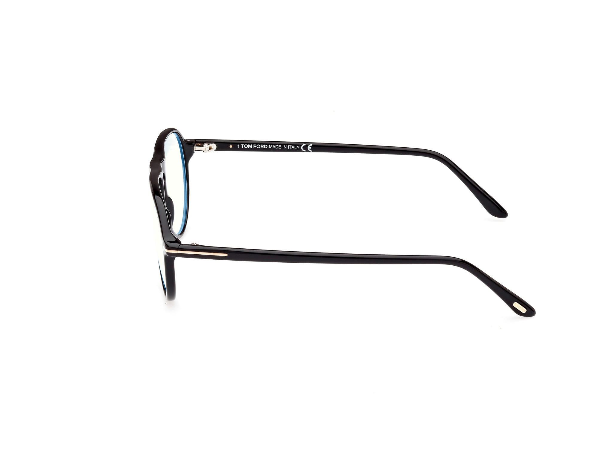 Tomford FT5869-B Frame Black Female Full Shell Frame — Black frame — view 2