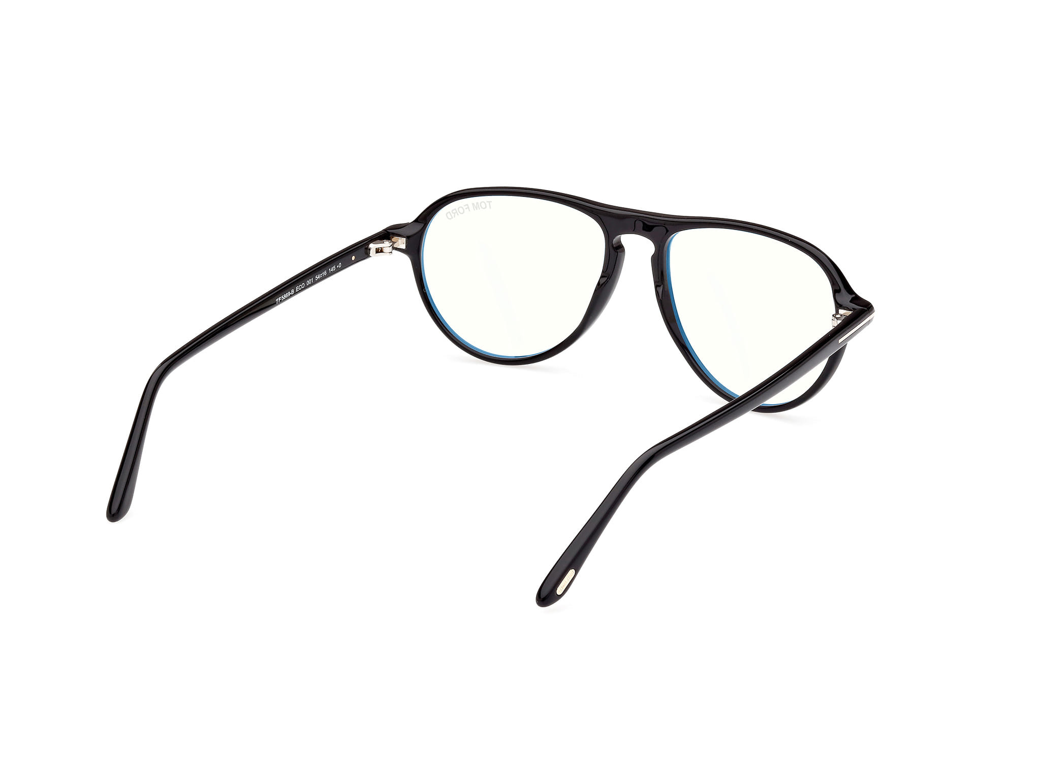 Tomford FT5869-B Frame Black Female Full Shell Frame — Black frame — view 5