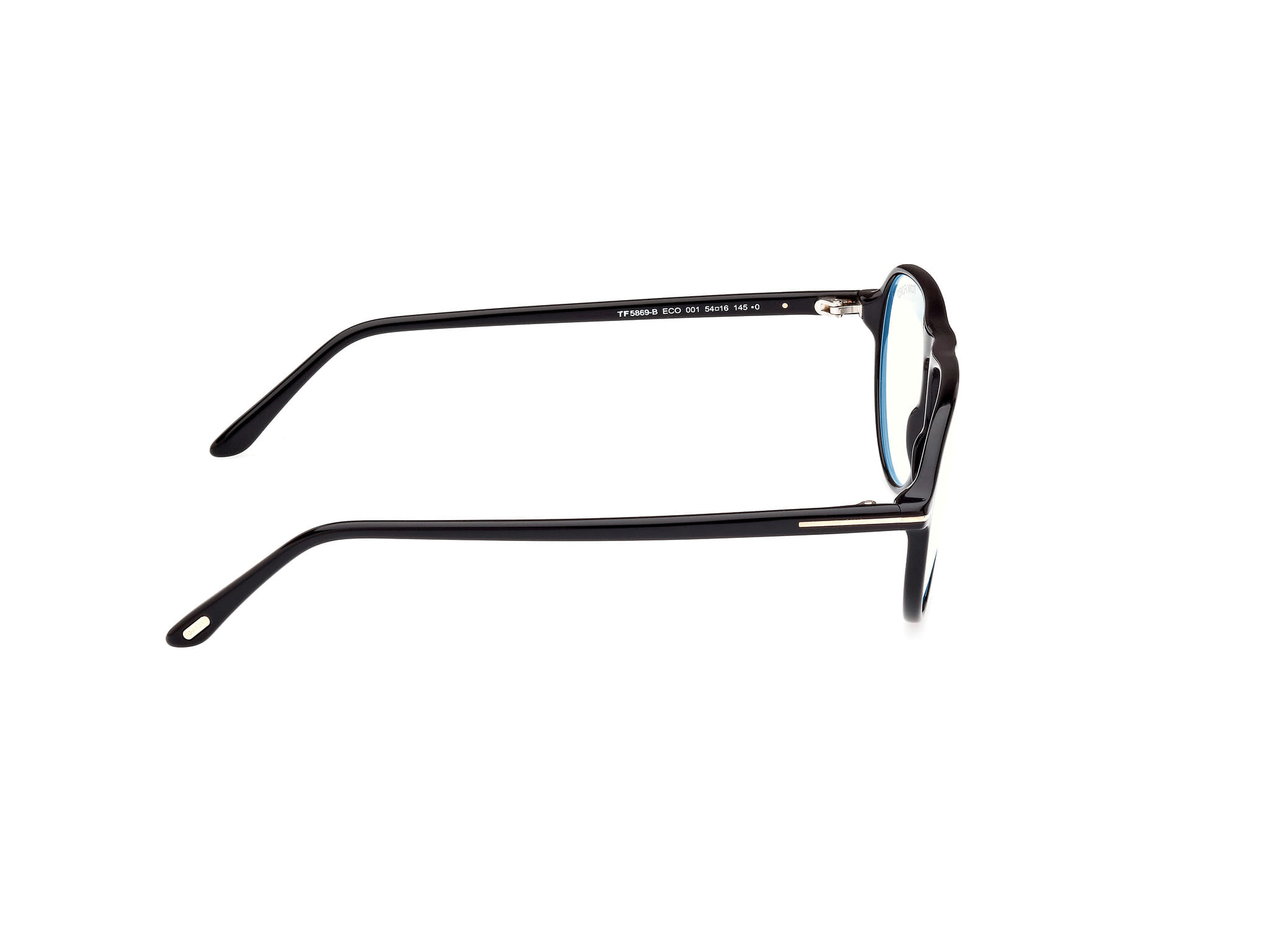Tomford FT5869-B Frame Black Female Full Shell Frame — Black frame — view 6