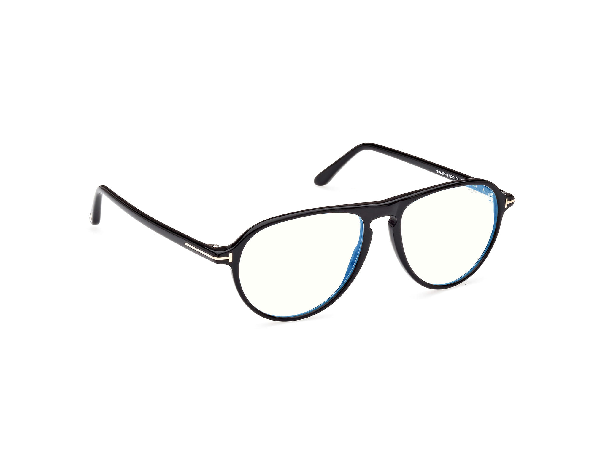 Tomford FT5869-B Frame Black Female Full Shell Frame — Black frame — view 7