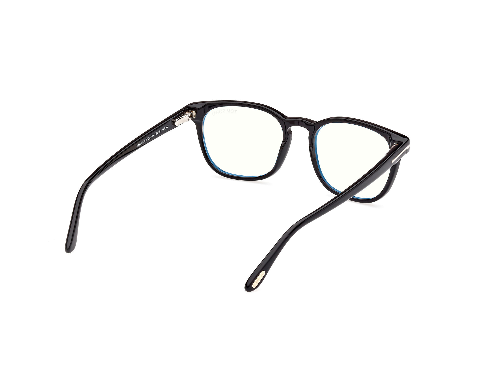 Tomford FT5868-B Frame Black Male Full Shell Frame — view 5