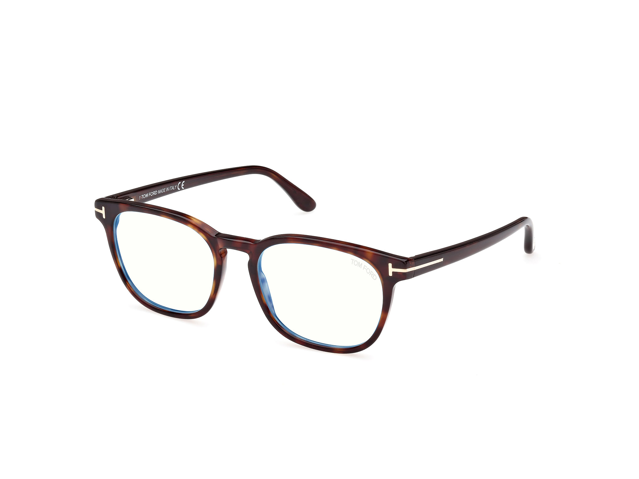Tomford FT5868-B Frame Havana Male Full Shell — Havana frame