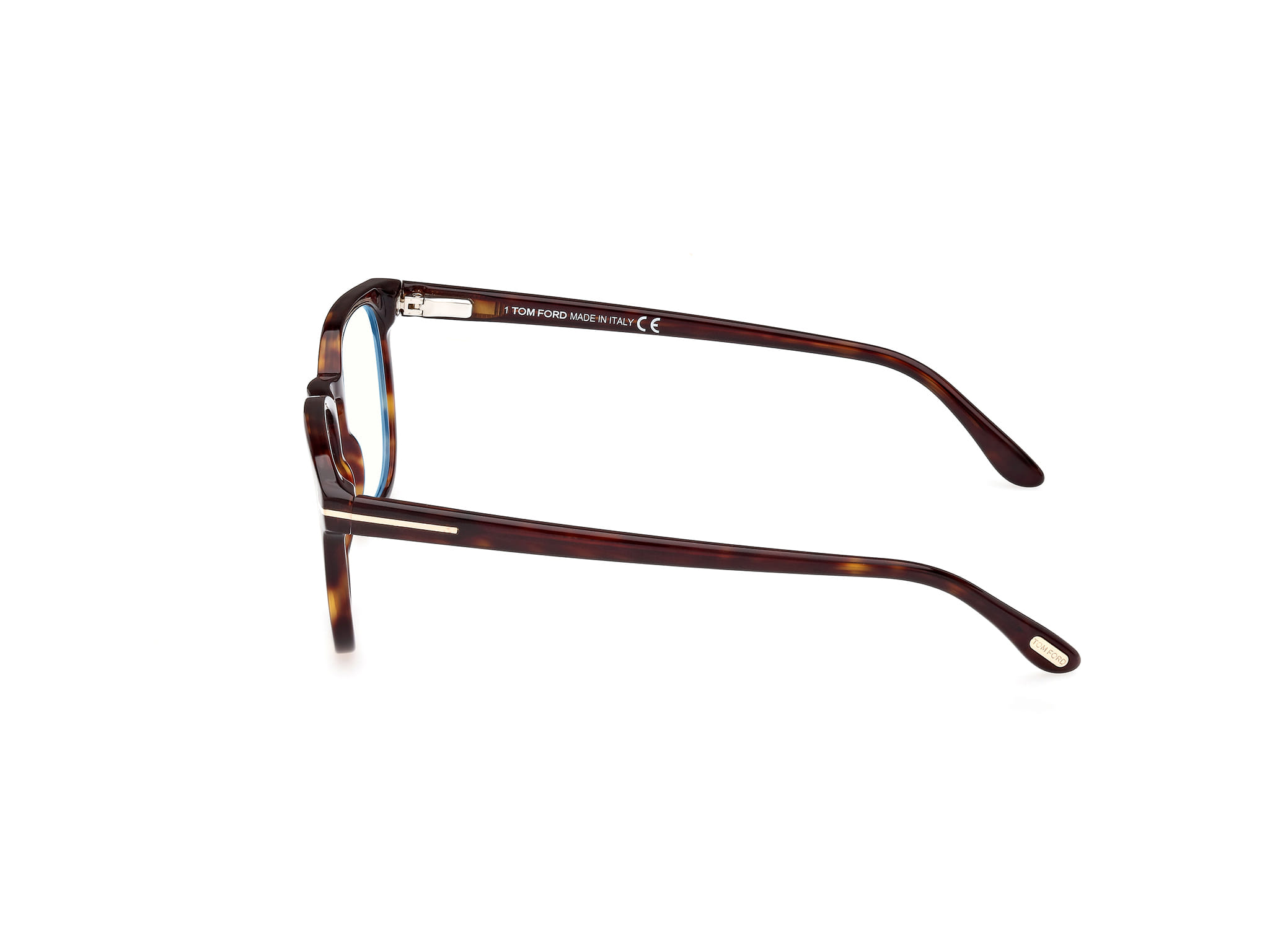 Tomford FT5868-B Frame Havana Male Full Shell Frame — Havana frame — view 2