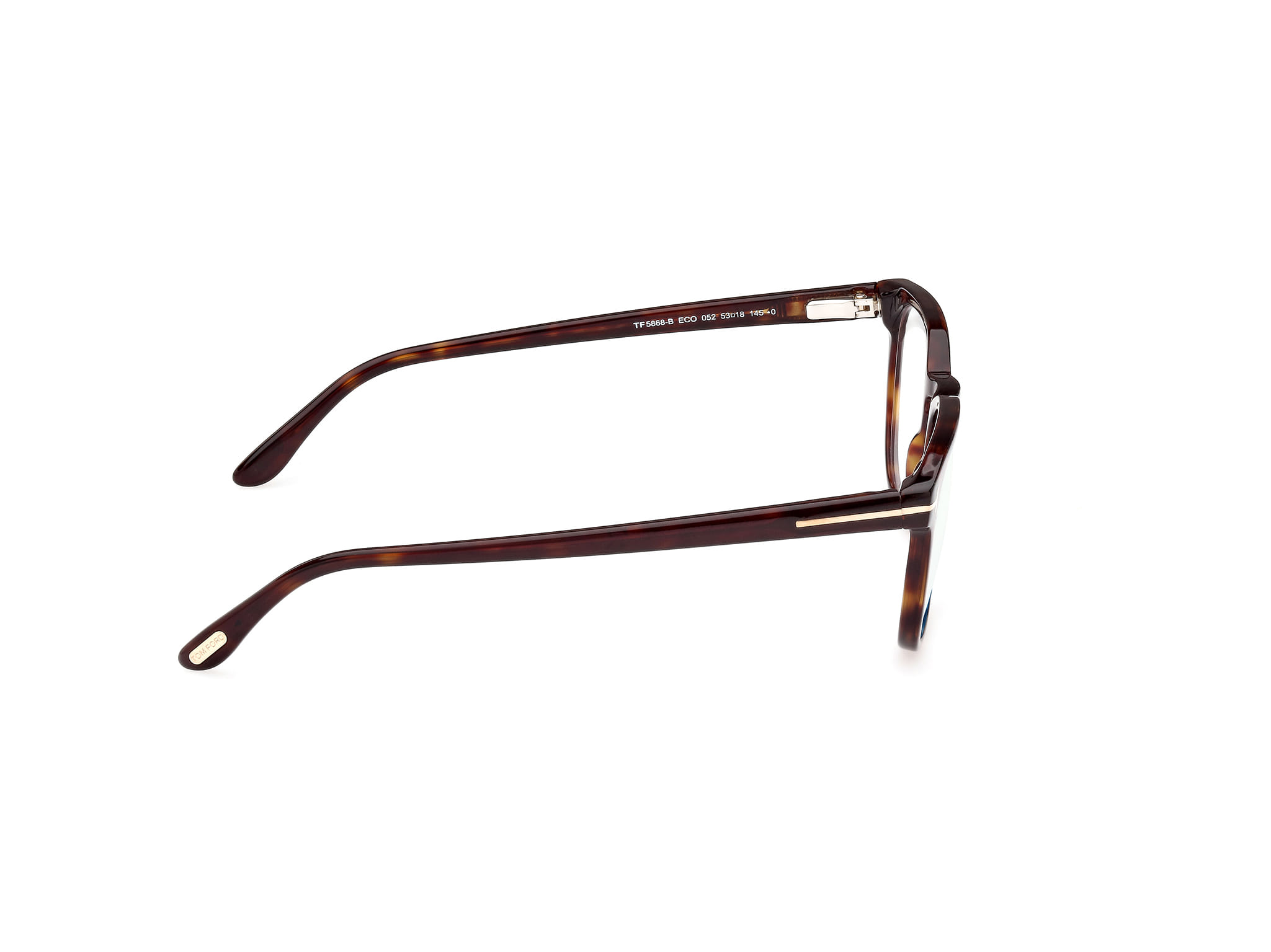 Tomford FT5868-B Frame Havana Male Full Shell Frame — Havana frame — view 6