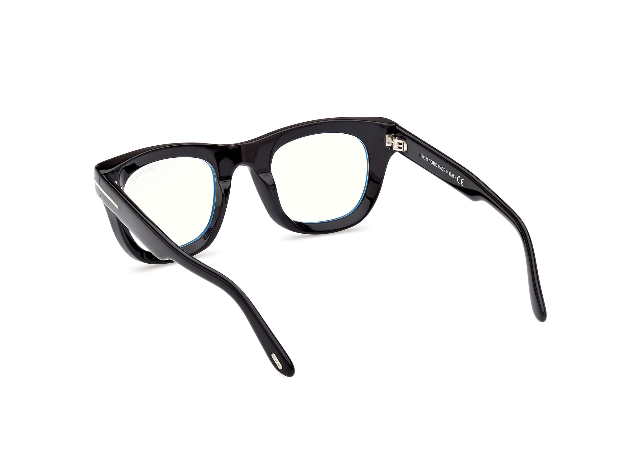 Tomford FT5872-B Frame Black Male Full Shell Frame — Black frame — view 3