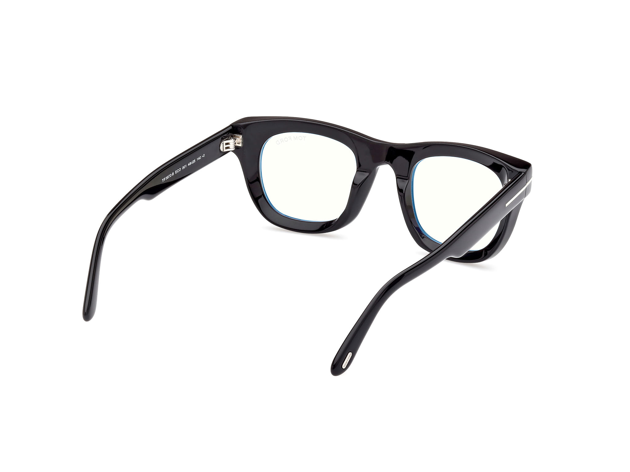 Tomford FT5872-B Frame Black Male Full Shell Frame — Black frame — view 5
