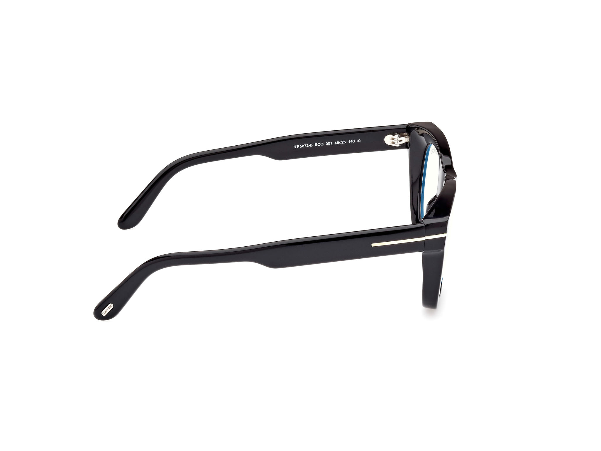 Tomford FT5872-B Frame Black Male Full Shell Frame — Black frame — view 6