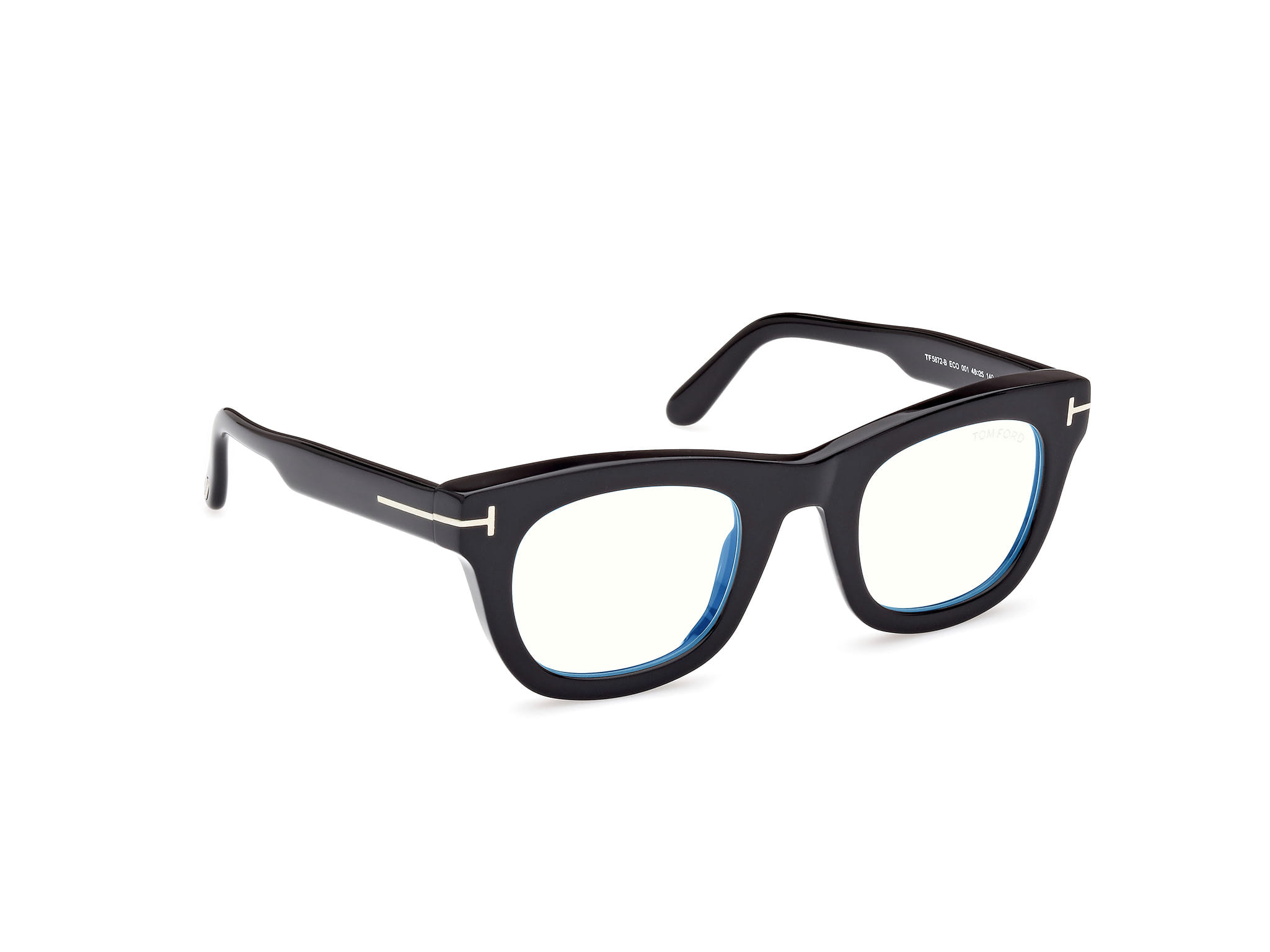 Tomford FT5872-B Frame Black Male Full Shell Frame — Black frame — view 7
