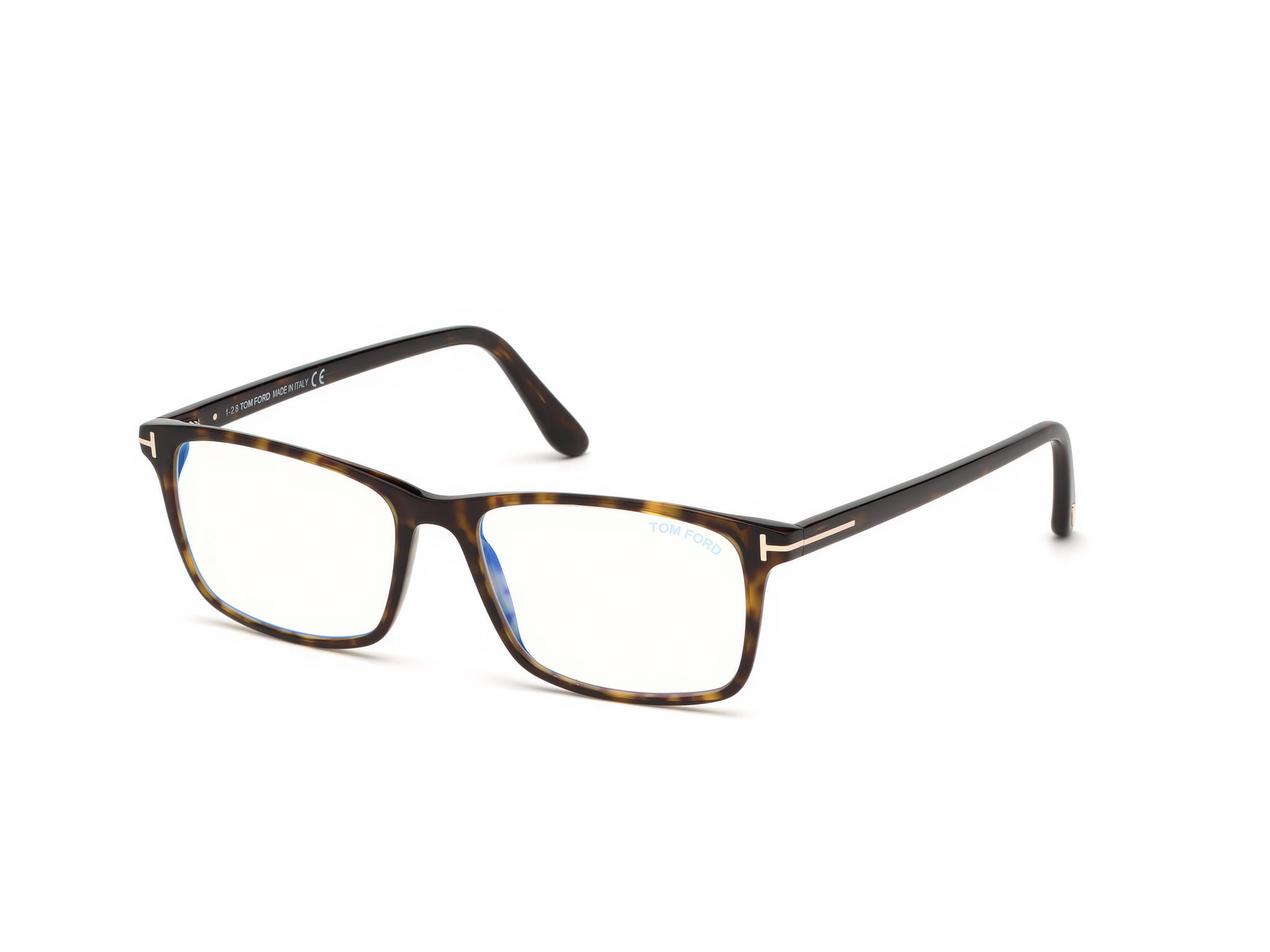 Tomford FT5584-B Frame Havana Male Full Shell — Havana frame