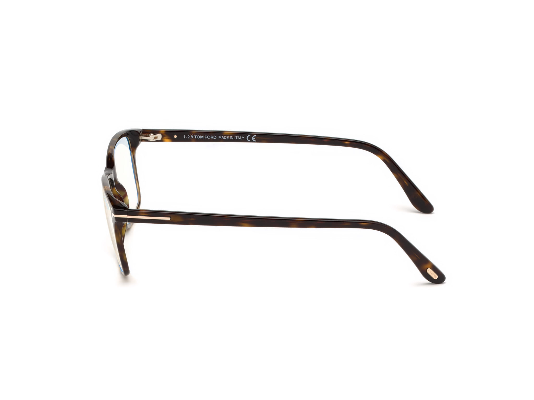 Tomford FT5584-B Frame Havana Male Full Shell Frame — Havana frame — view 2