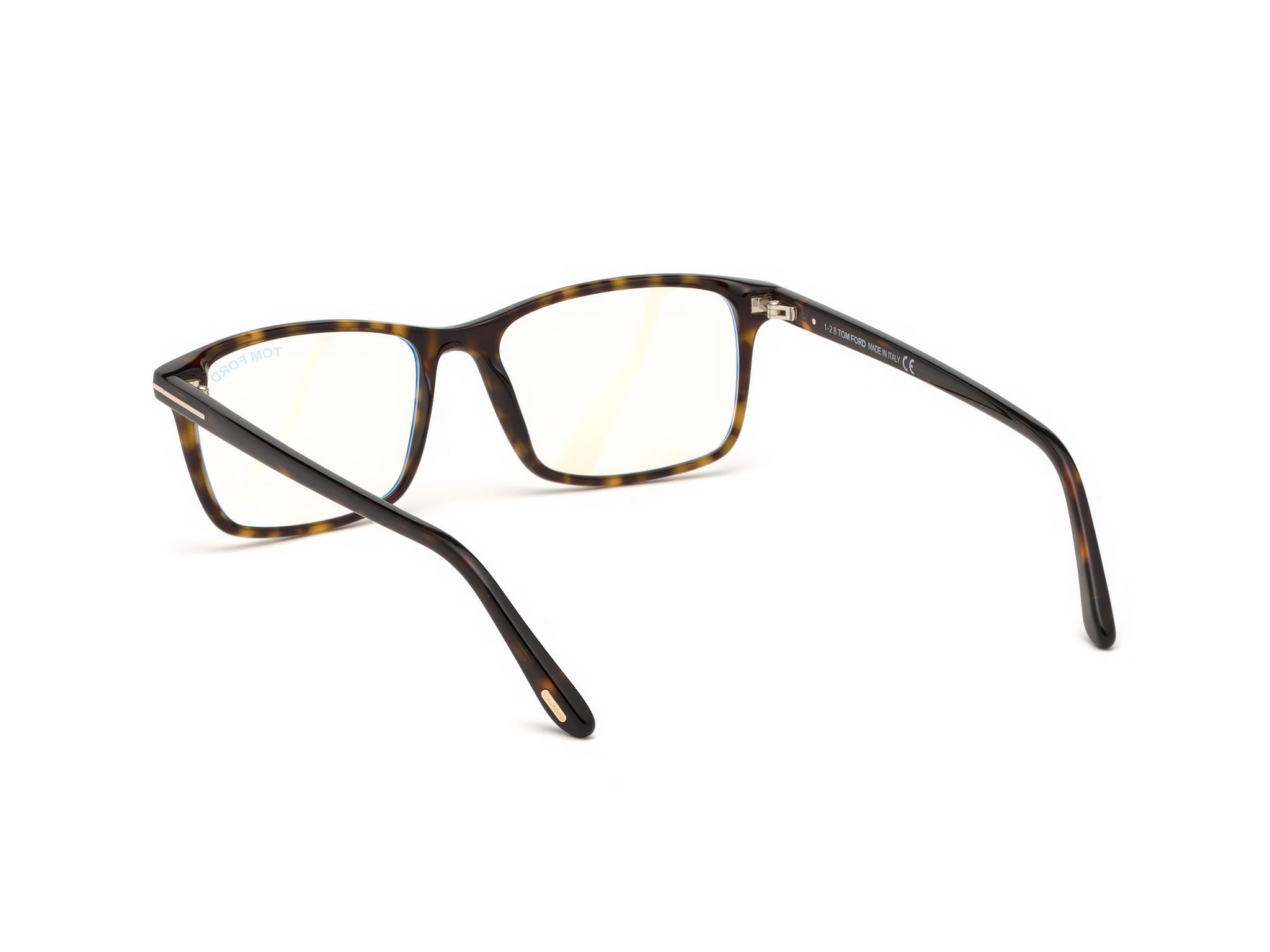Tomford FT5584-B Frame Havana Male Full Shell Frame — Havana frame — view 3