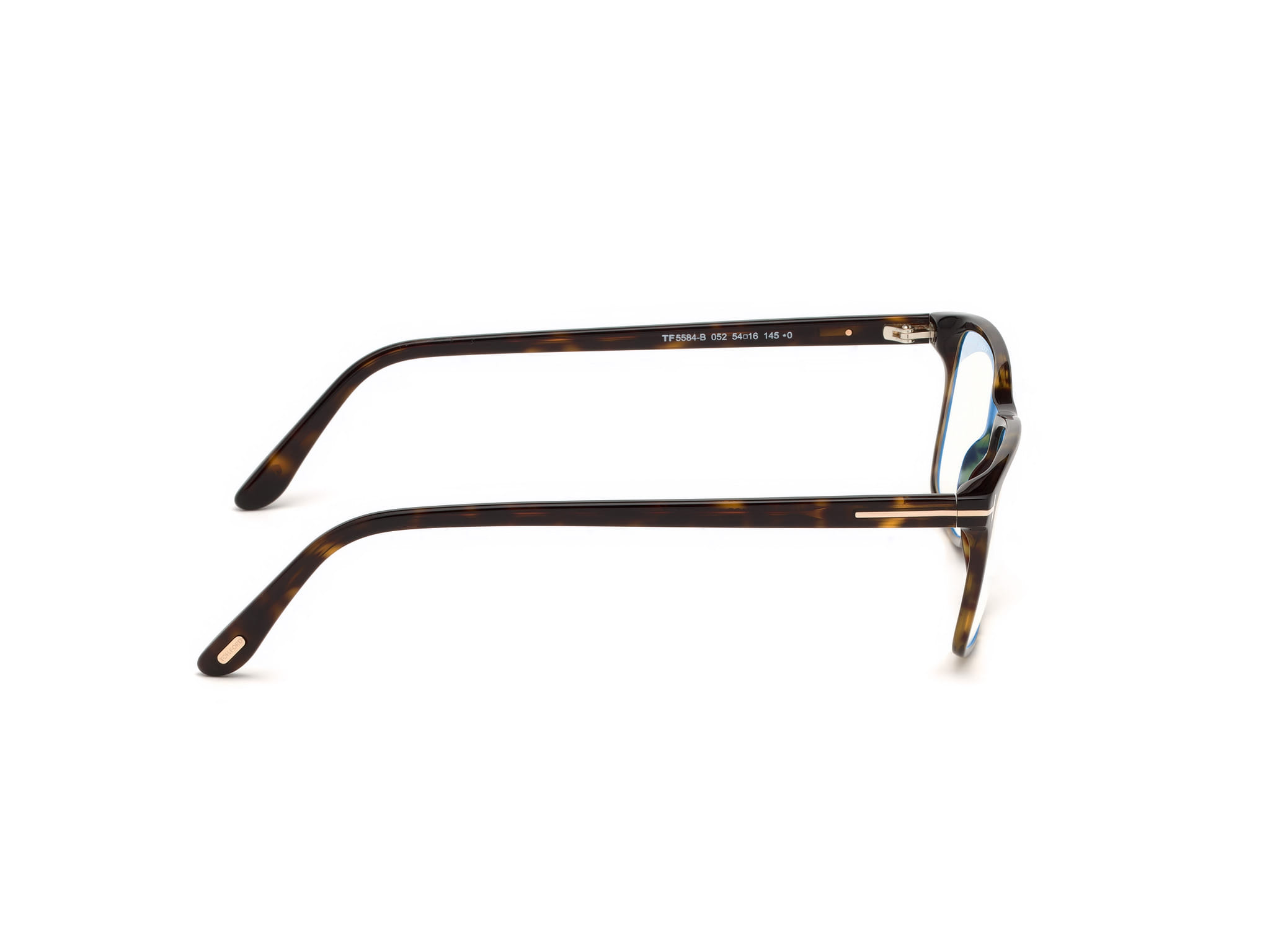 Tomford FT5584-B Frame Havana Male Full Shell Frame — Havana frame — view 6