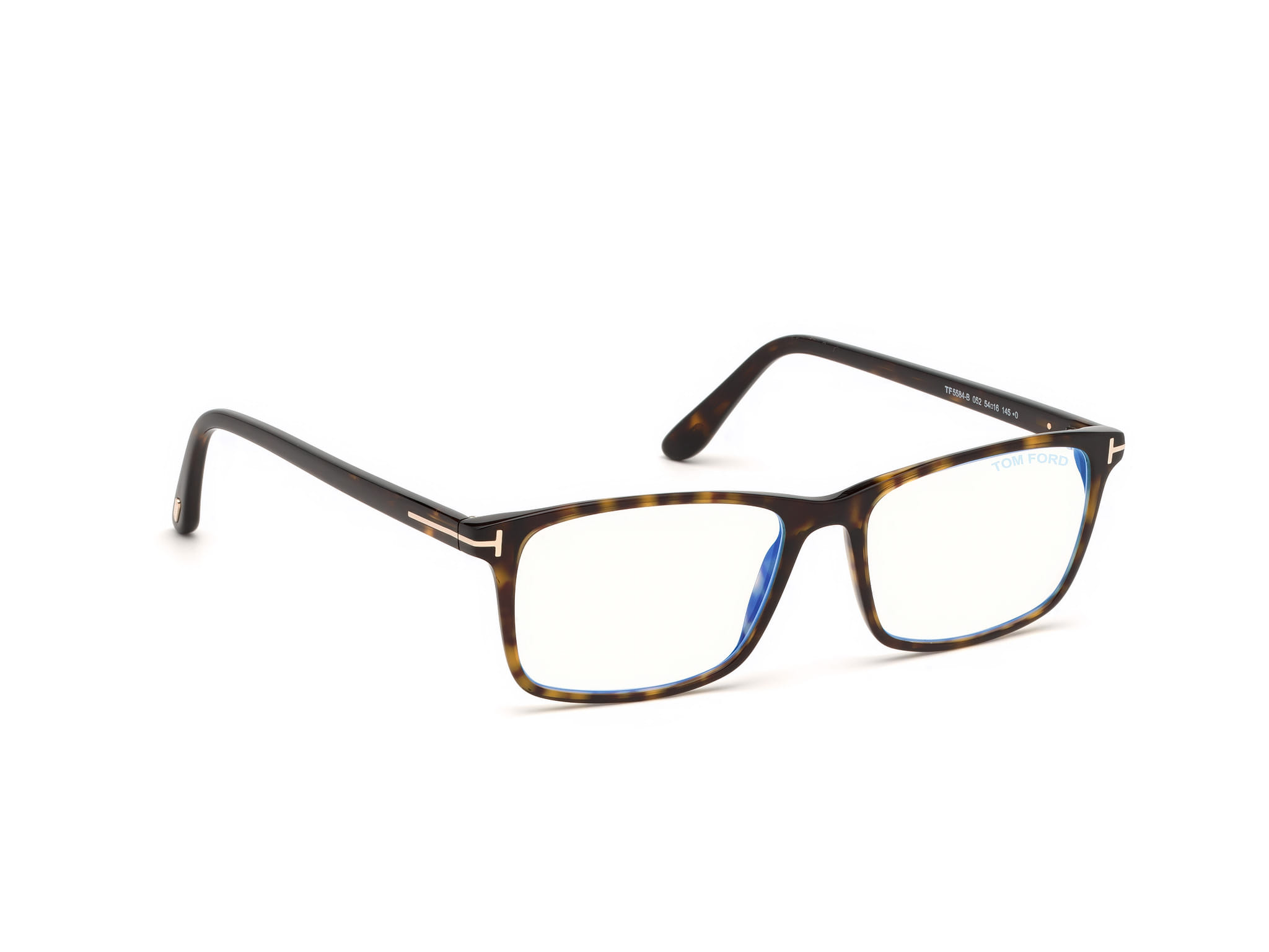 Tomford FT5584-B Frame Havana Male Full Shell Frame — Havana frame — view 7