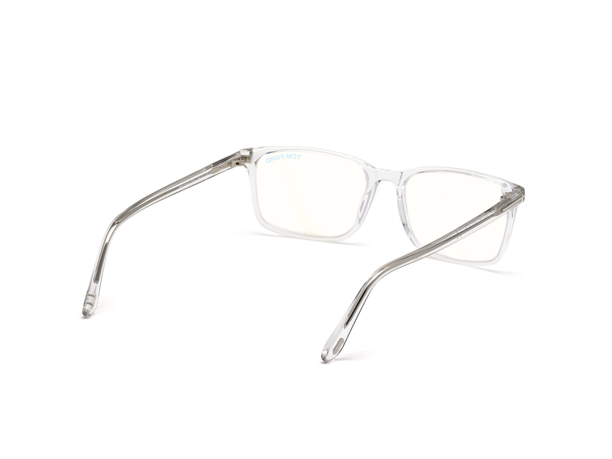 Tomford FT5735-B Frame Transparent Male Full Shell Frame — Transparent frame — view 5