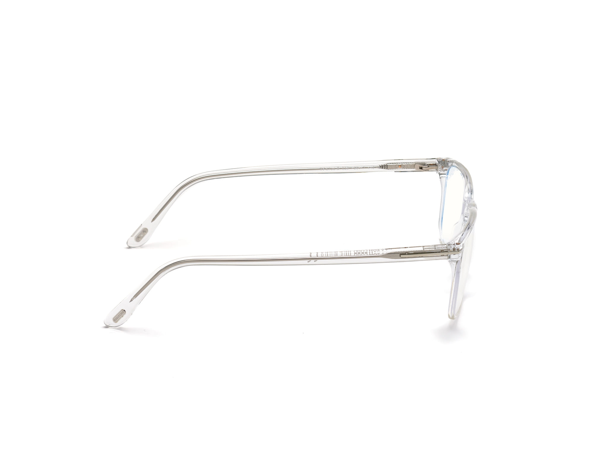 Tomford FT5735-B Frame Transparent Male Full Shell Frame — Transparent frame — view 6