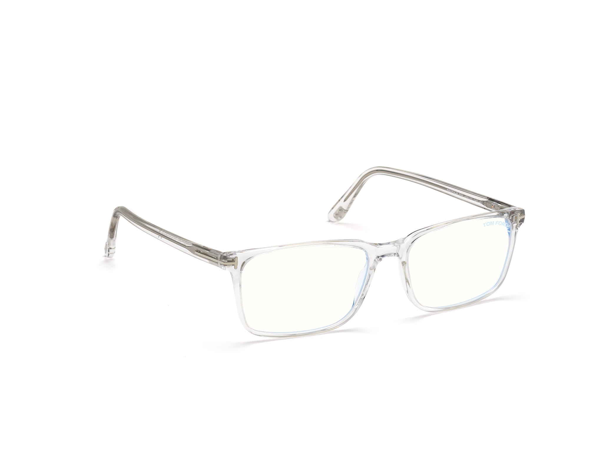 Tomford FT5735-B Frame Transparent Male Full Shell Frame — Transparent frame — view 7