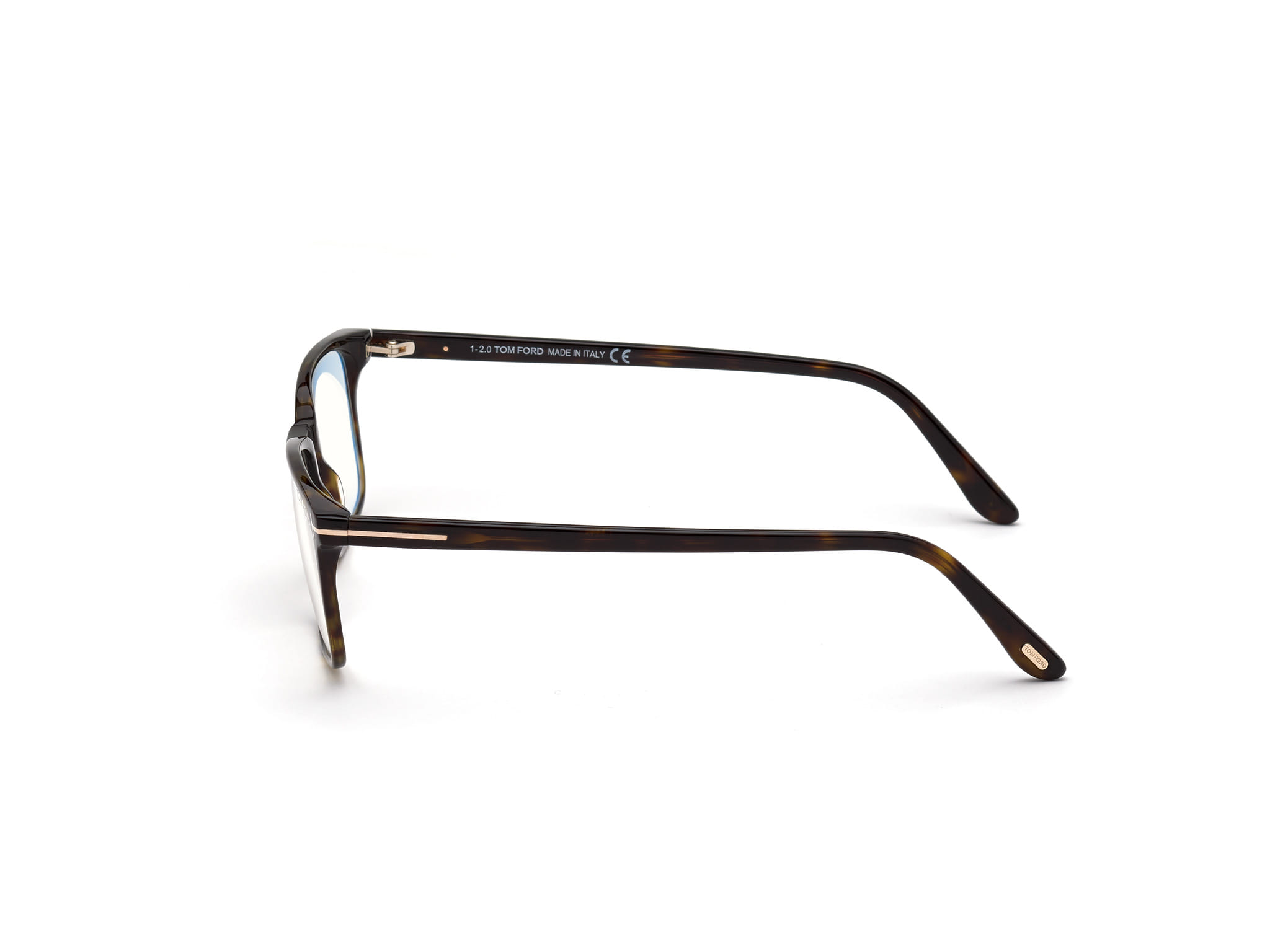 Tomford FT5735-B Frame Havana Male Full Shell Frame — Havana frame — view 3