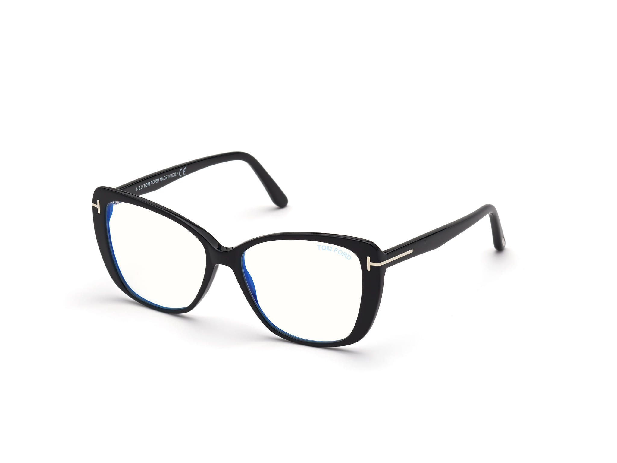 Tomford FT5744-B Frame Black Female Full Shell — Black frame