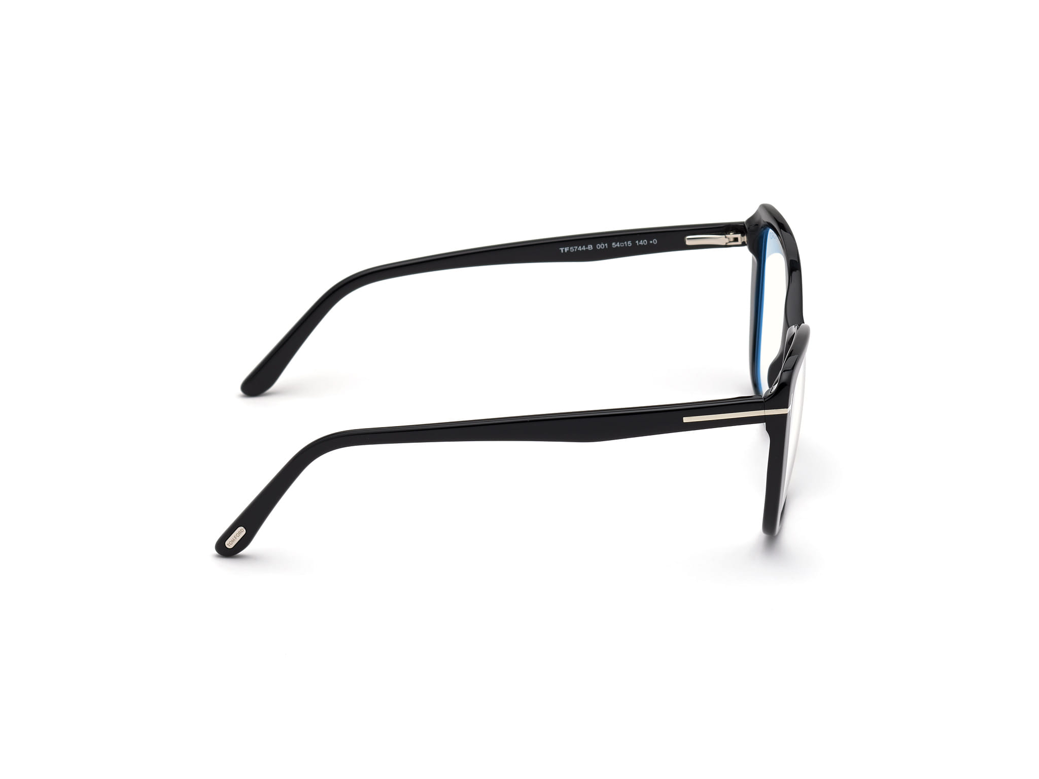 Tomford FT5744-B Frame Black Female Full Shell Frame — Black frame — view 6
