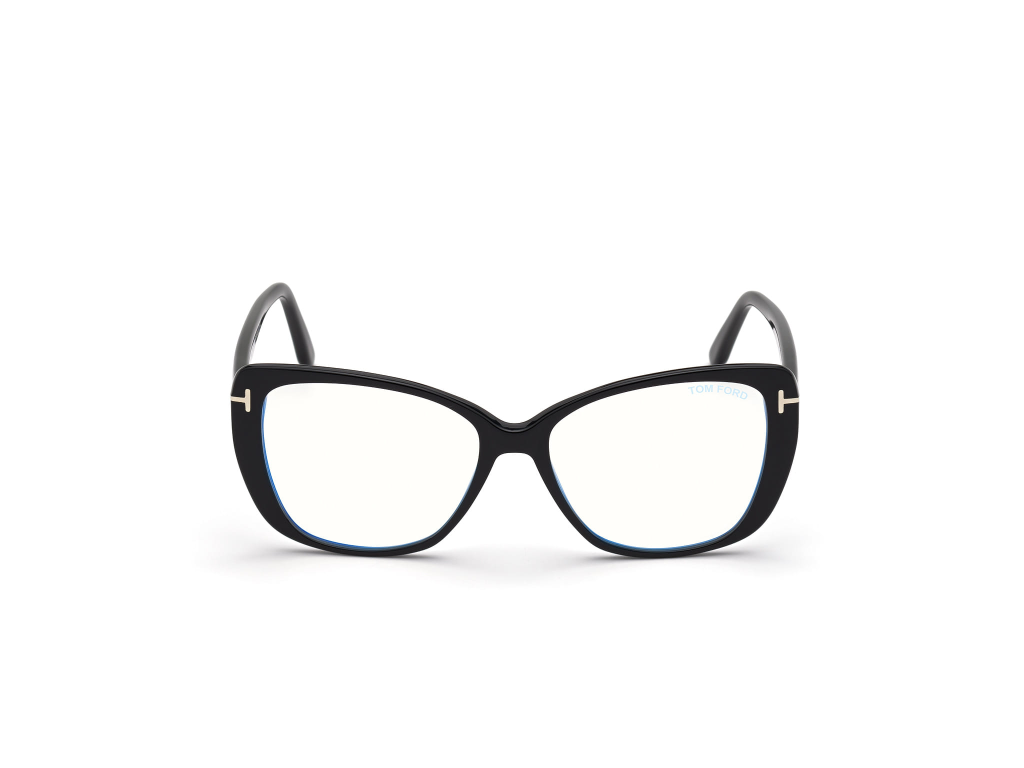 Tomford FT5744-B Frame Black Female Full Shell Frame — Black frame — view 8