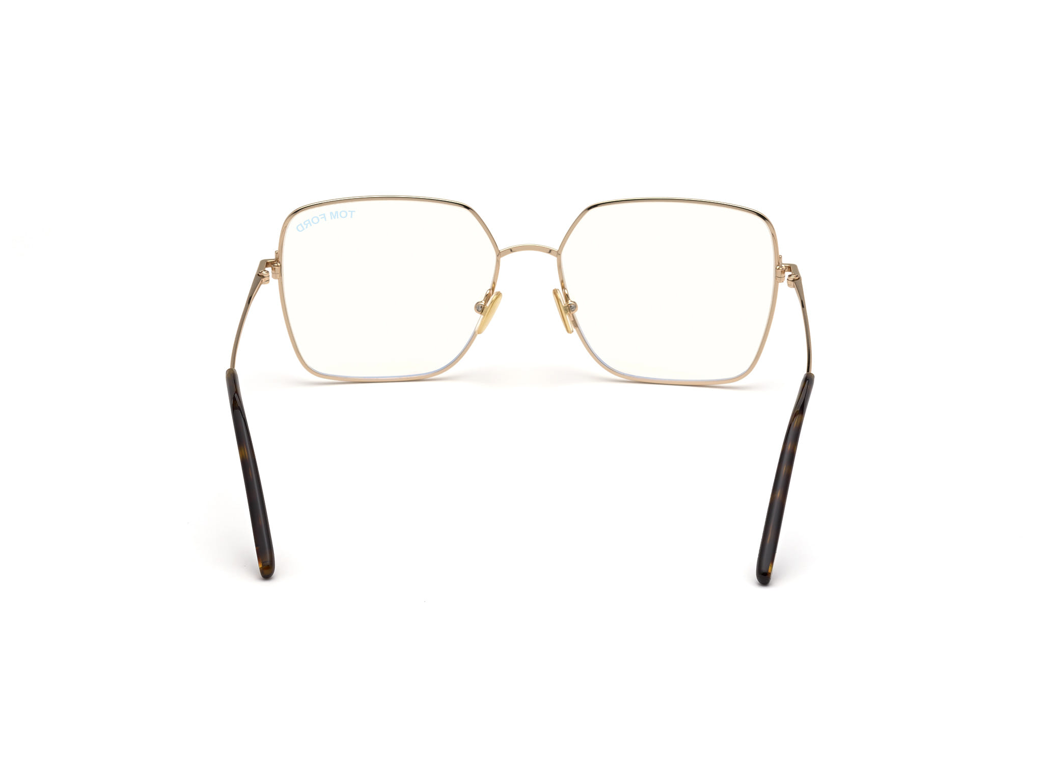 Tomford TF5739-B Frame Gold Unisex Full Metal Frame — Gold frame — view 4